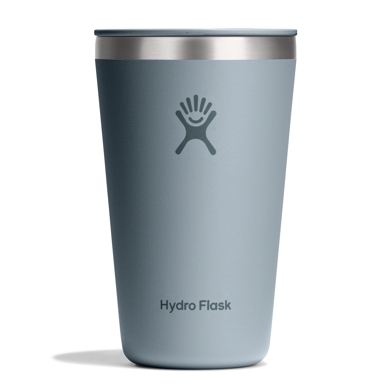 Hydro Flask Thermobecher "16 OZ All Around Tumbler Press-In Lid, 473 ml" Kompatibel mit Trinkhalmdeckel und verschließbaren Eindrückdeckel