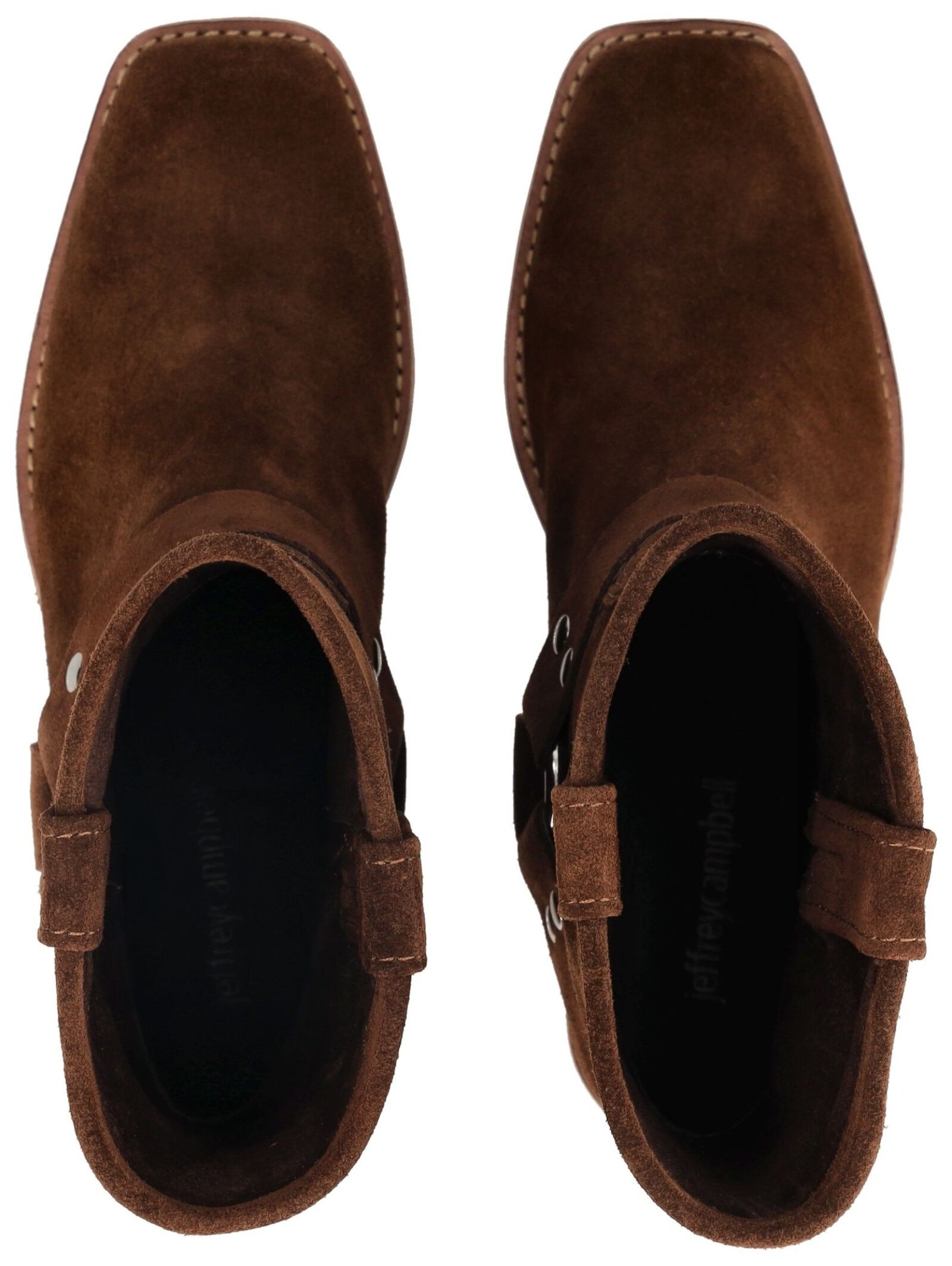 Jeffrey Campbell Bikerboots »Jeffrey Campbell Stiefelette Veloursleder«