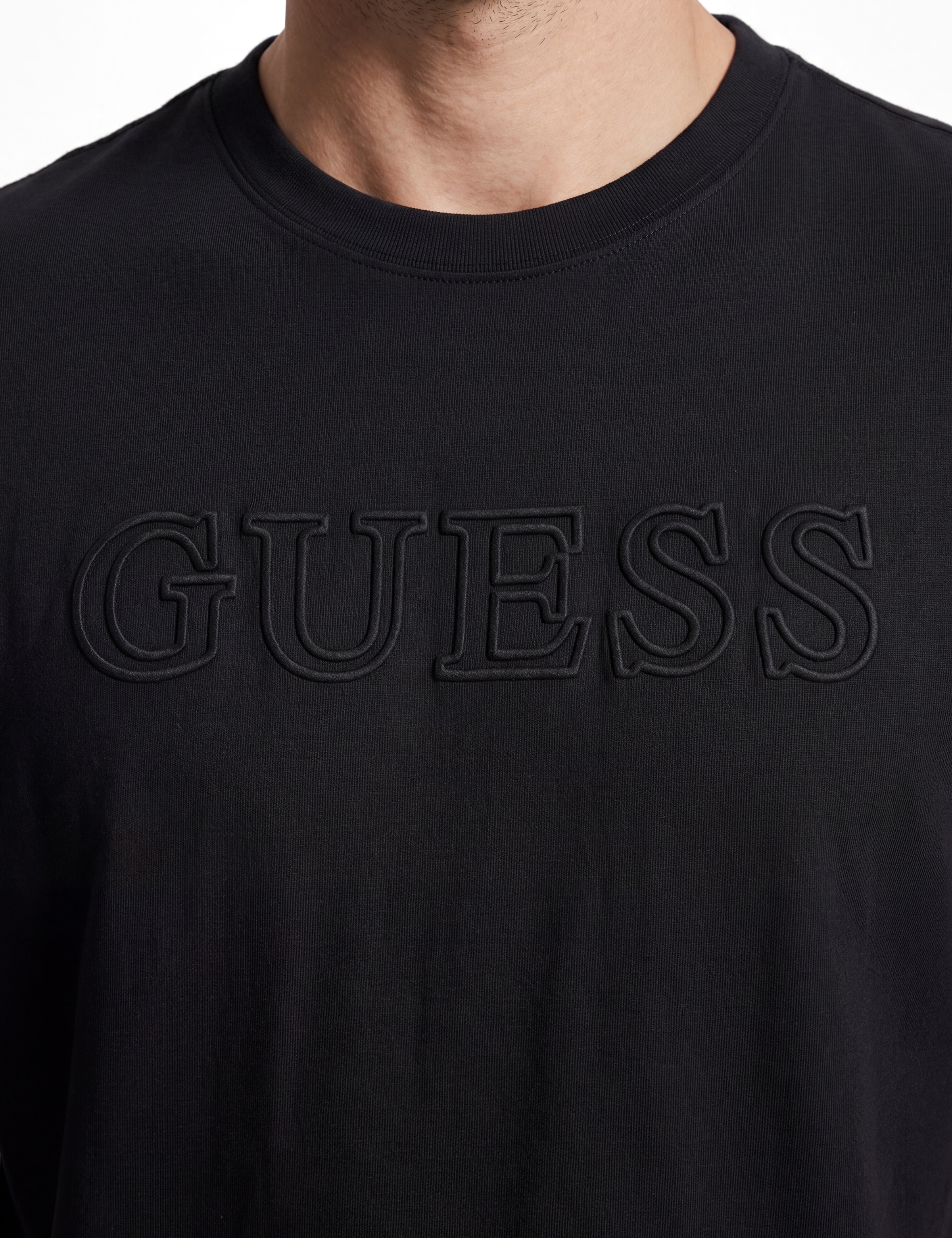 Guess T-Shirt »ALPHY« Regular Fit, Logo-Druck