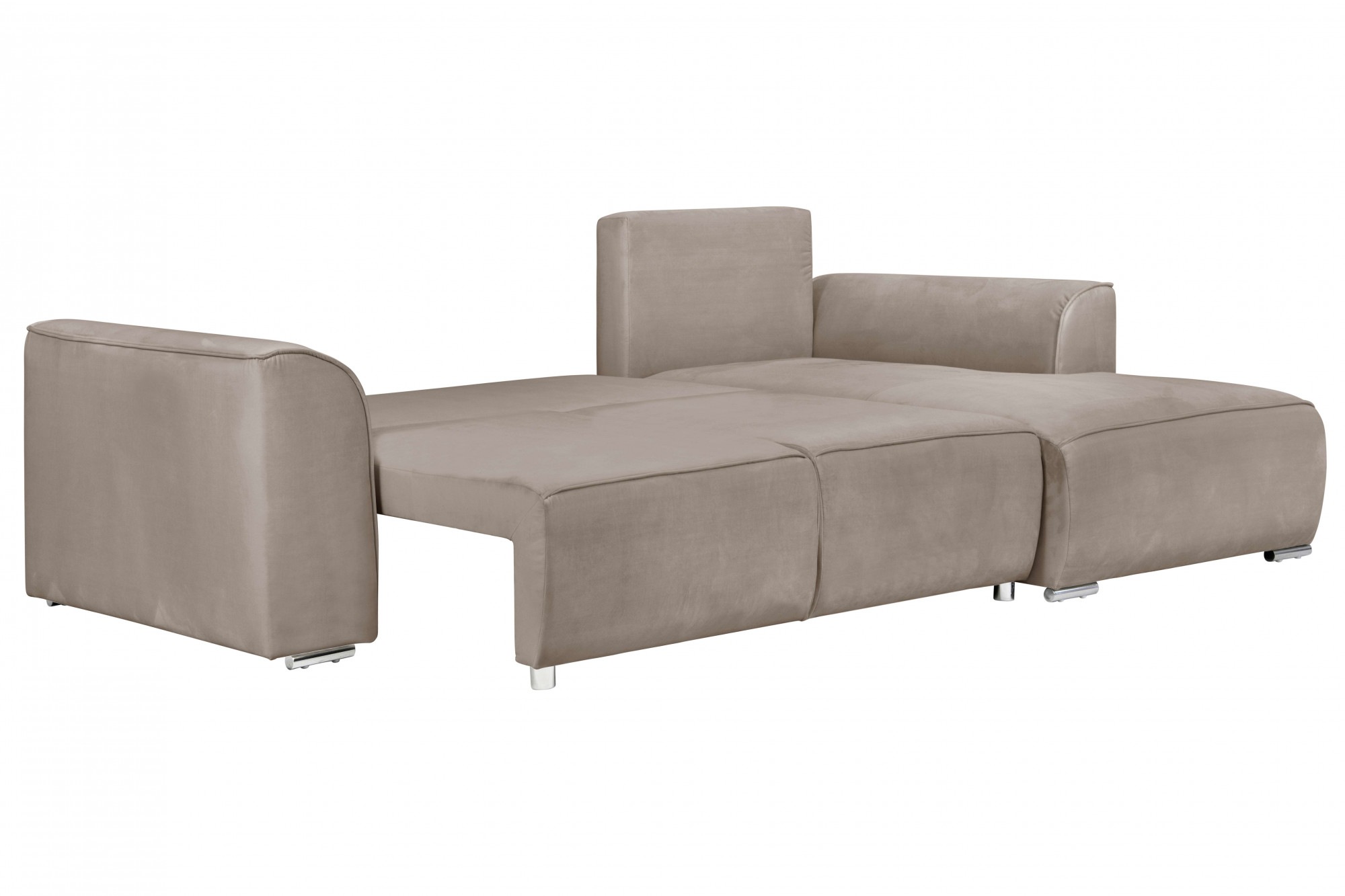 INOSIGN Ecksofa »BEATRICE optionale Schlafsofa mit Bettkasten, B/T/H: 265/170/86 cm«, L-Form, wahlweise auch mit Bettfunktion und Bettkasten