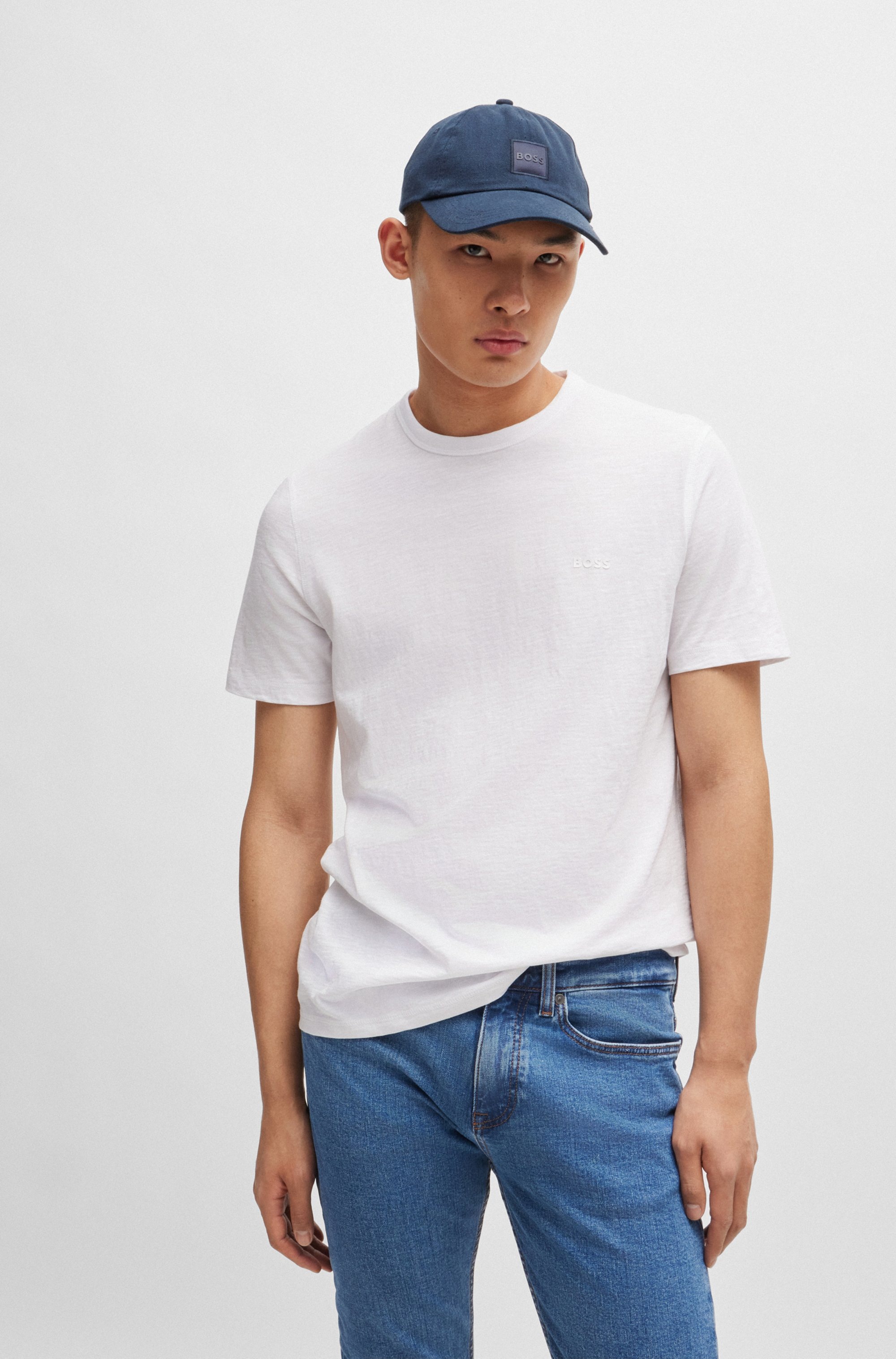 BOSS ORANGE T-Shirt "Tegood" Rundhalsausschnitt, Regular Fit, Logoschriftzu günstig online kaufen