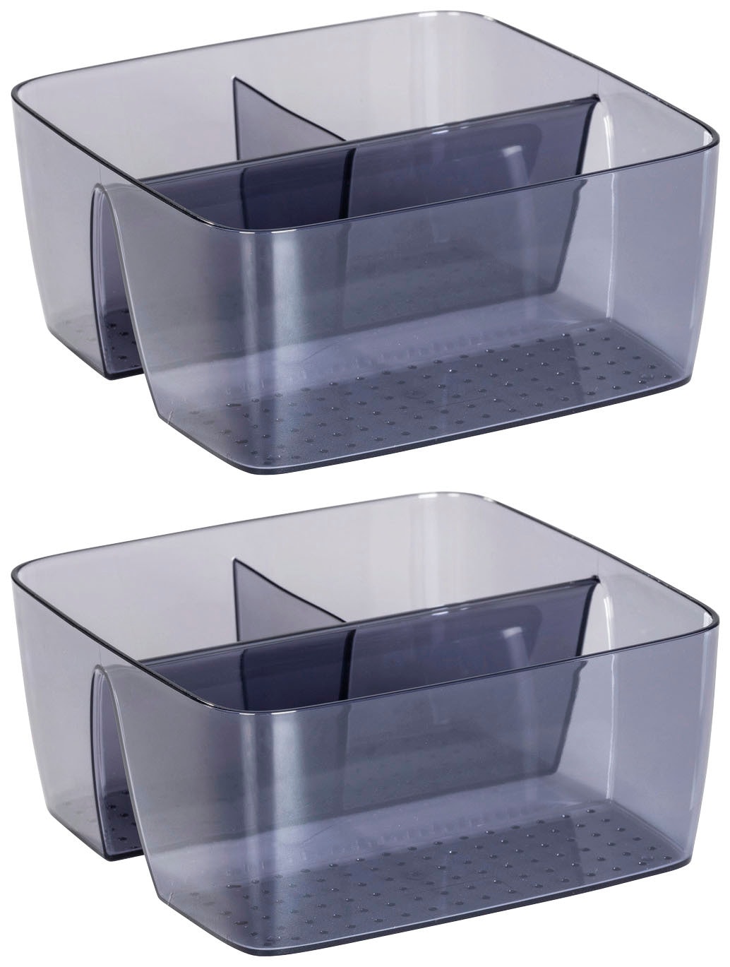 WENKO Badorganizer »San Diego«, (Set, 2 St.), 3 Fächer, aus 100 % recycelten  PET-Flaschen | BAUR