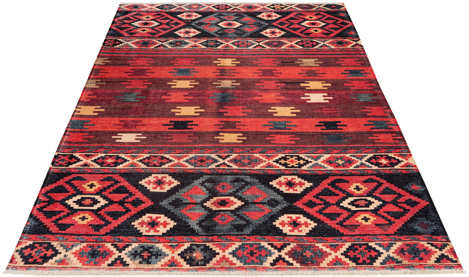 Obsession Teppich "My Ethno 261" rechteckig 6 mm Höhe recycelte Materialien günstig online kaufen