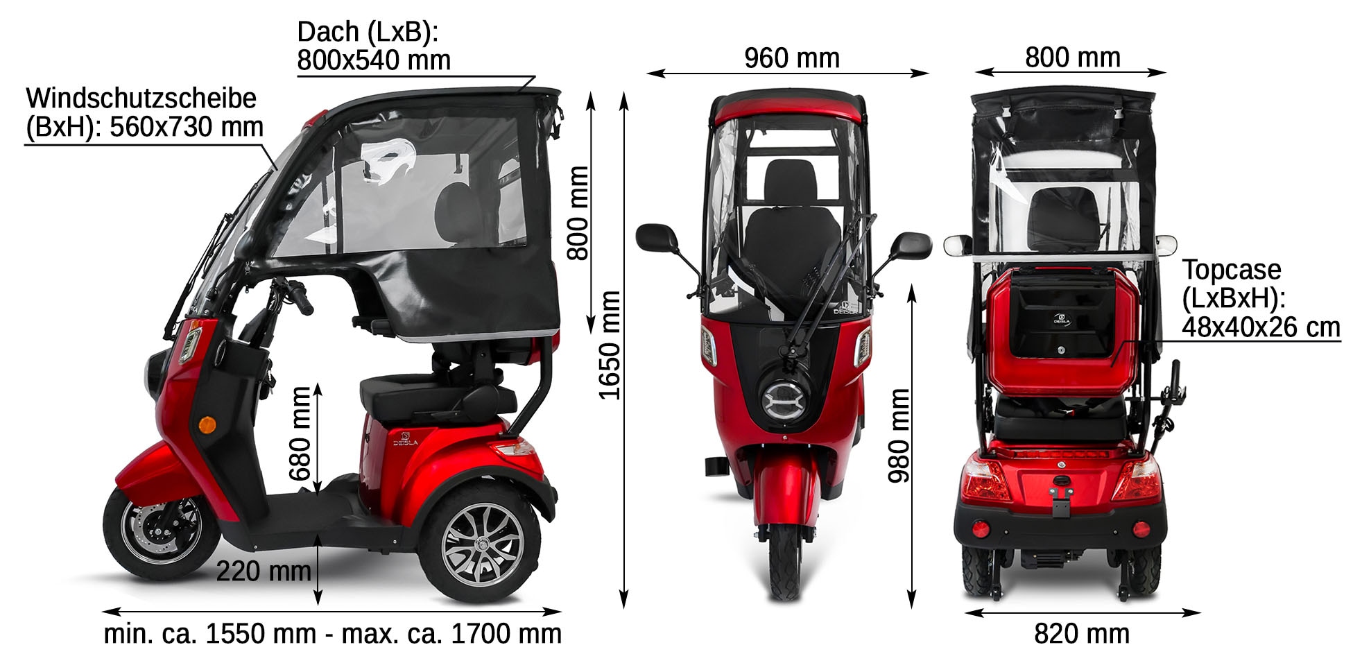 Rolektro Elektromobil »Rolektro, Deisla DS3-15«