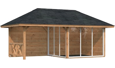Holzpavillon »Bianca 16,6 m² Set 4«
