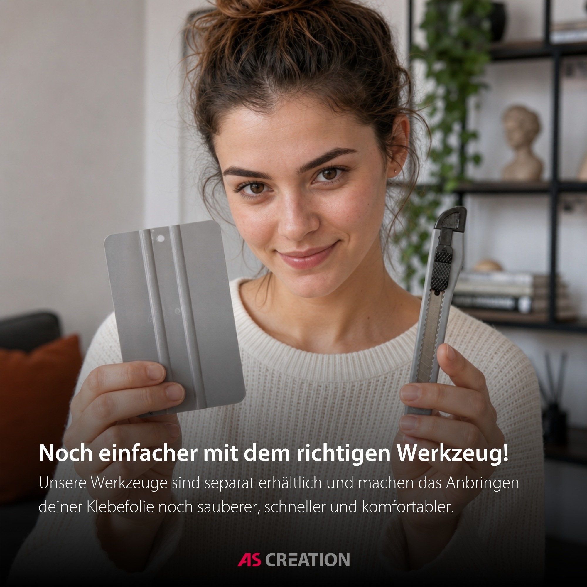 Architects Paper Möbelfolie »Architects Paper Möbelfolie Uni selbstklebend« Selbstklebende PVC-Folie in Uni-Optik mit Schneidraster