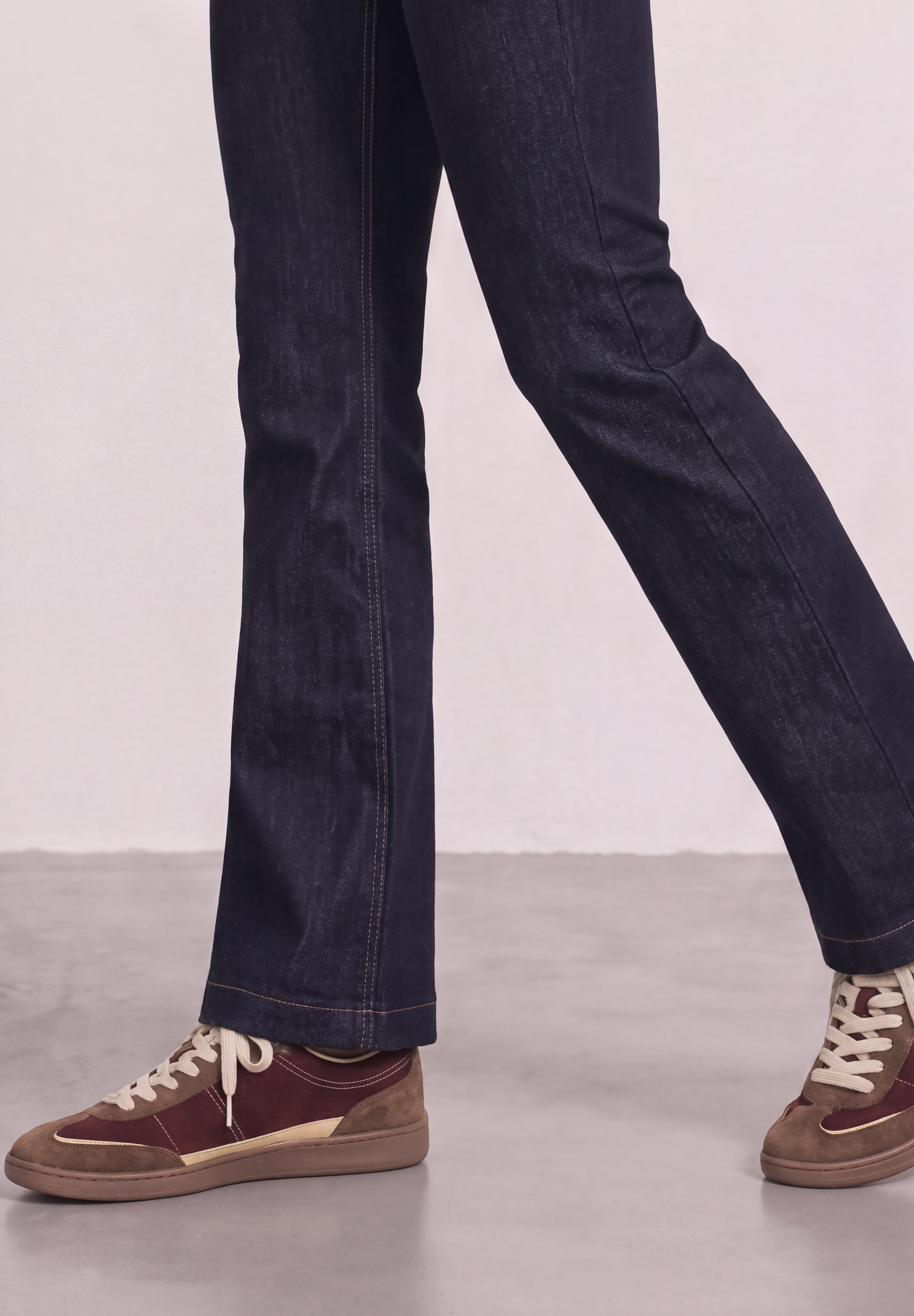 STREET ONE Bootcut-Jeans »Style Blaire« im Slim Fit / mit Stretch