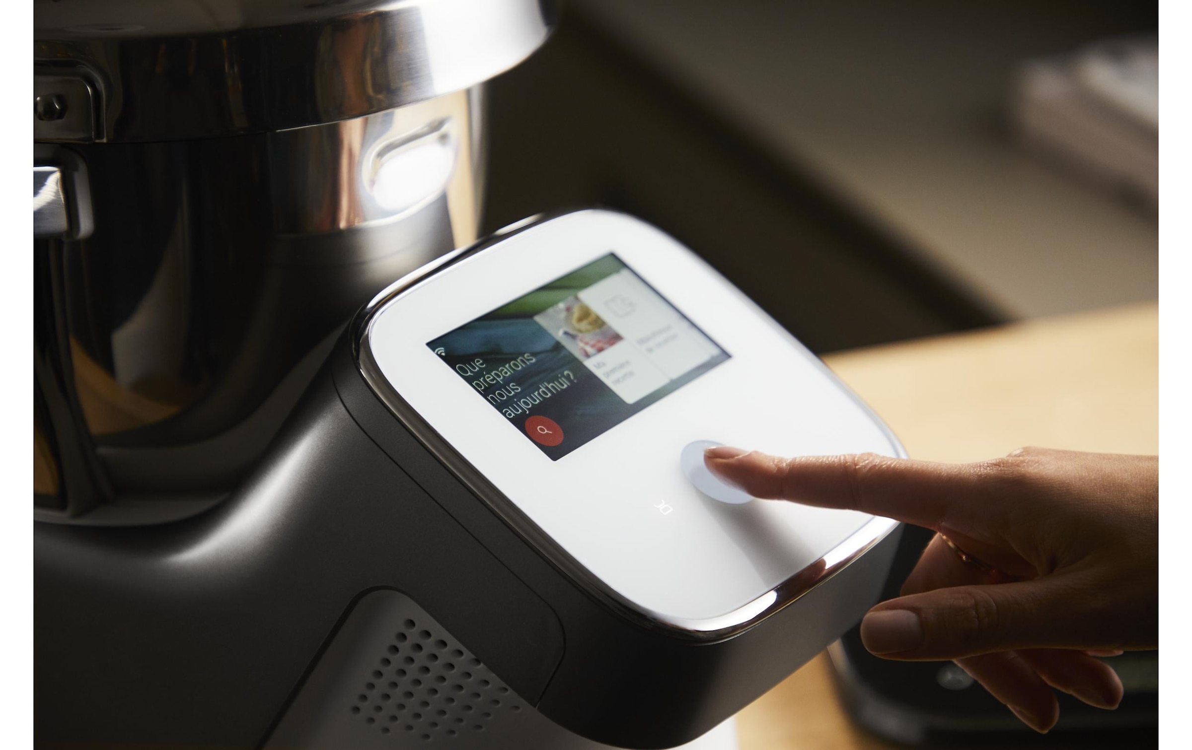 Moulinex Küchenmaschine »i-Companion Touch XL Silber/Weiss«