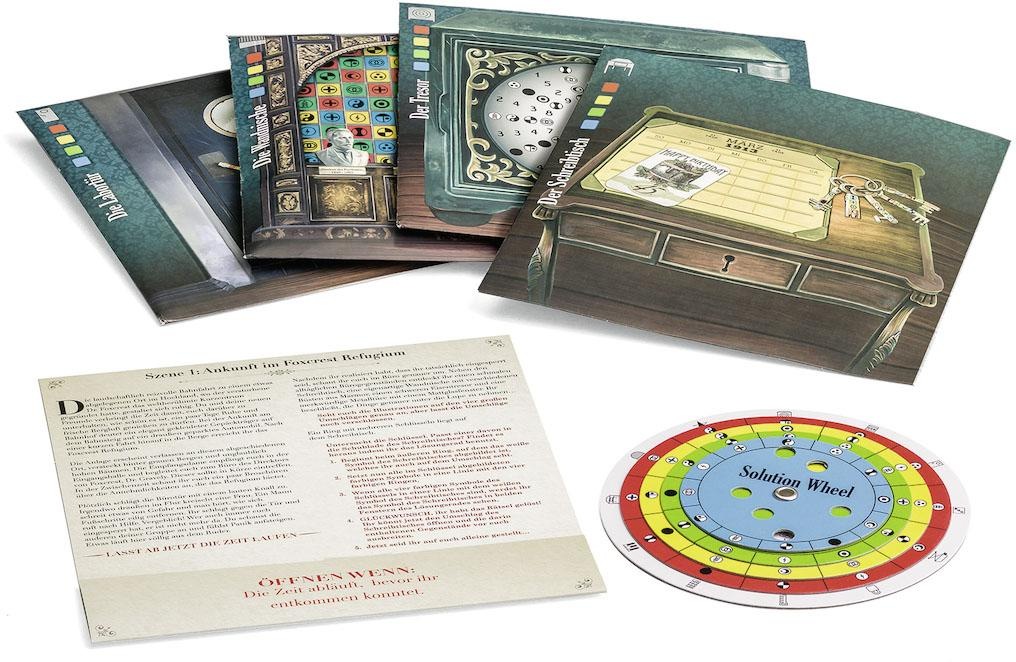 Thinkfun® Spiel »Escape the Room - Das Geheimnis des Refugiums von Dr. Gravely«