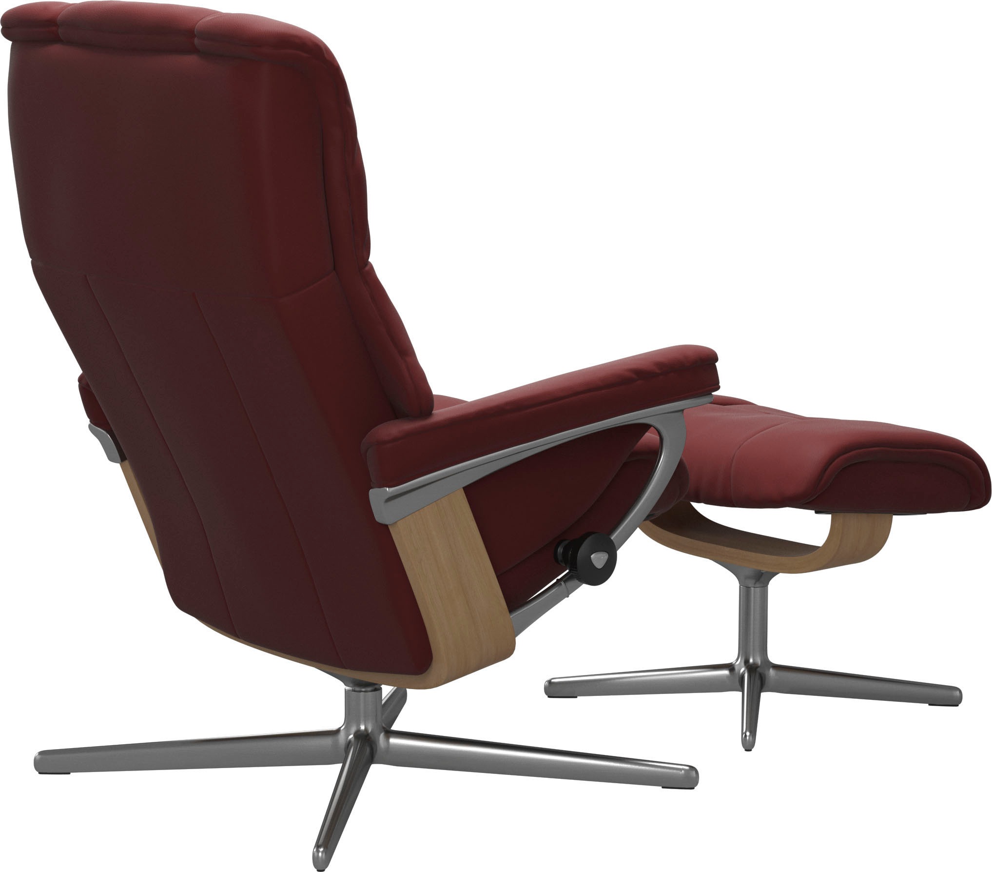 Stressless® Fußhocker »Mayfair«, mit Cross Base, Größe S, M & L, Holzakzent Eiche