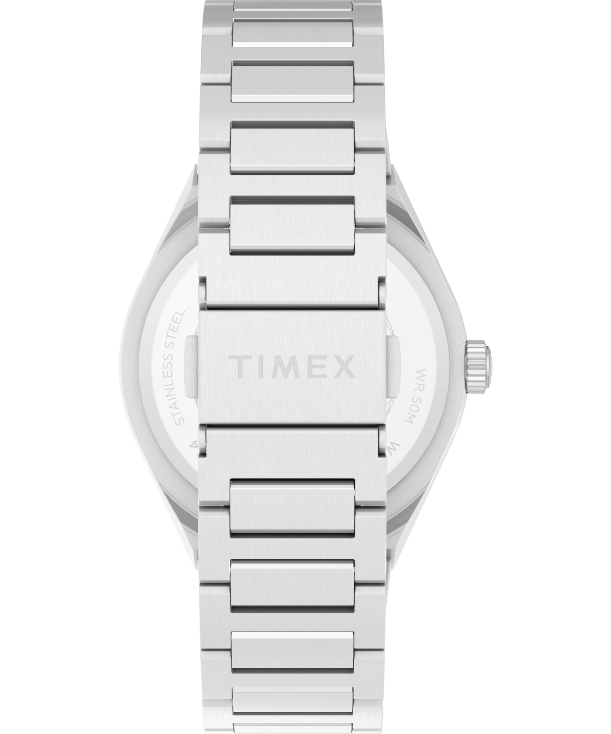 Timex Quarzuhr »CONTINENTAL« Armbanduhr, Damenuhr, Edelstahlarmband, Datum, Leuchtzeiger