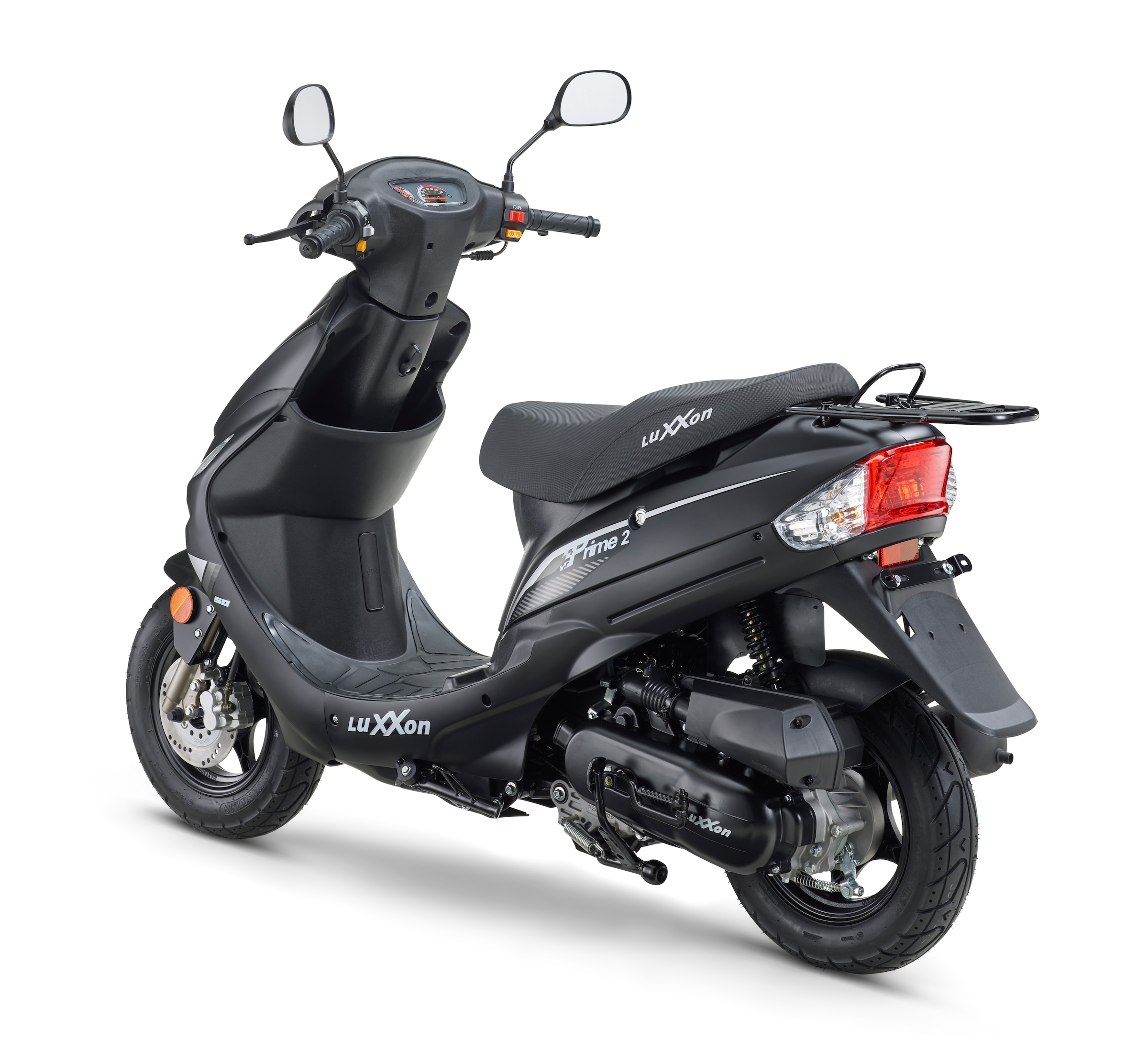 Luxxon Motorroller »LuXXon Prime 2« 50 cm³ 45 km/h Euro 5 3,4 10 Zoll, Automatik, Benzinbetrieben, 1 Zylinder, 4-Takt, Roller