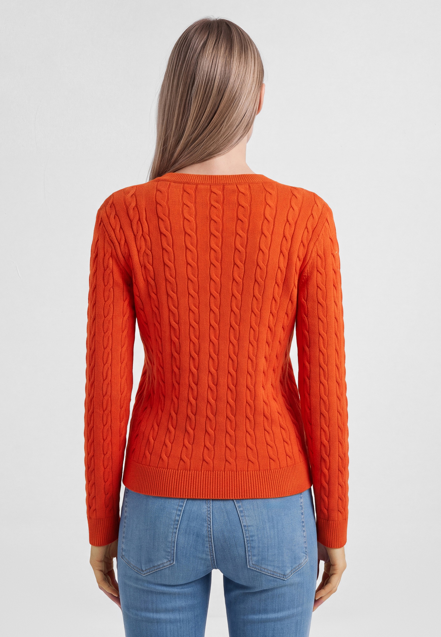 Mavi Langarmshirt »V-NECK SWEATER« Pullover Feinstrick