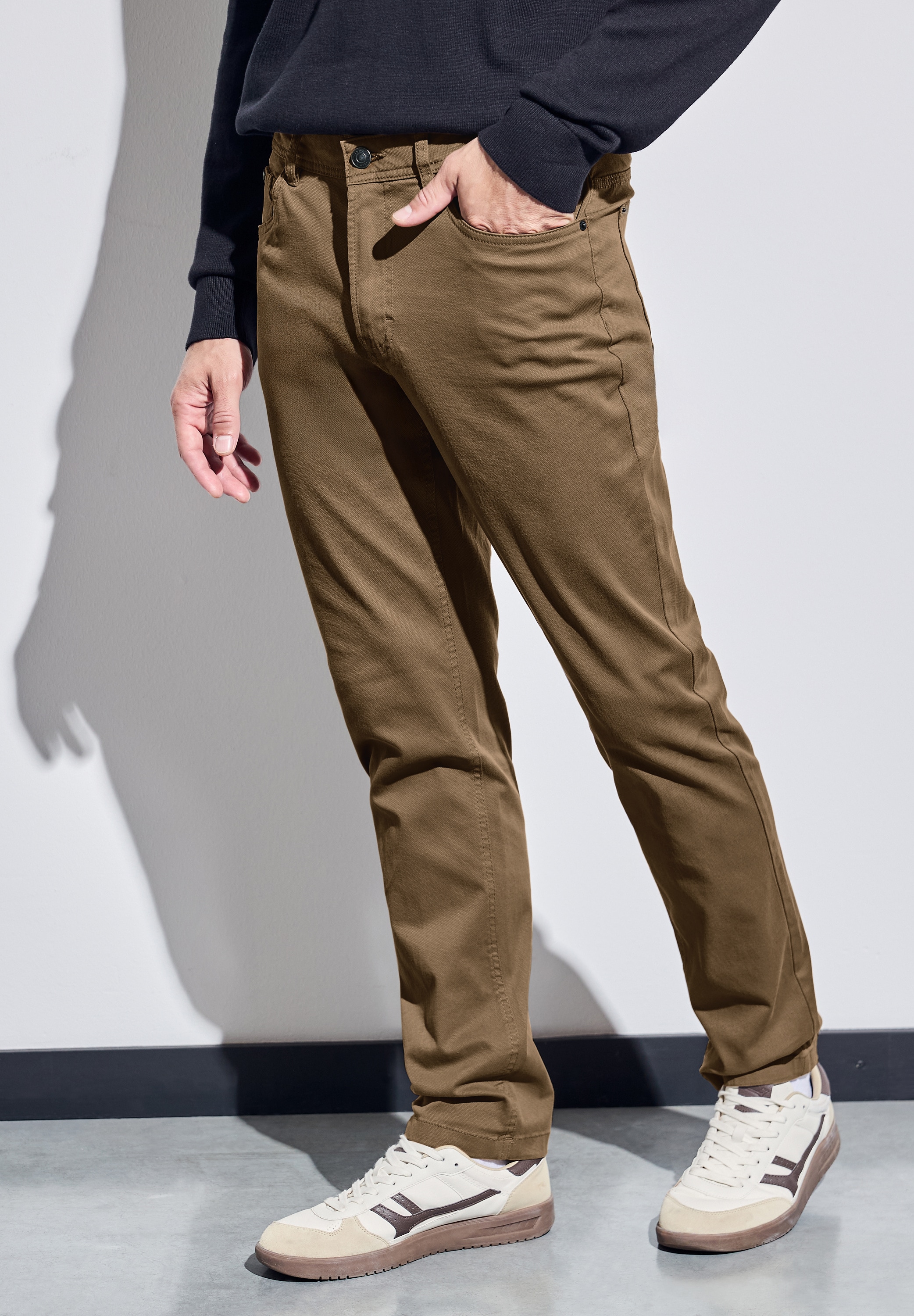 STREET ONE MEN Chinohose, 5-Pocket-Style günstig online kaufen