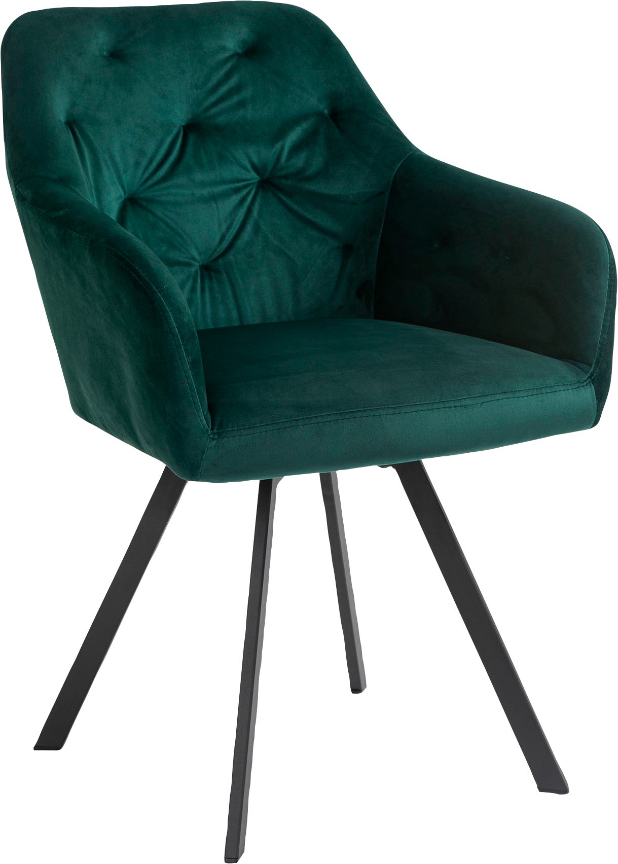 SalesFever Esszimmerstuhl "Toronto Stuhl - Stilvoller Armlehnstuhl mit Step günstig online kaufen