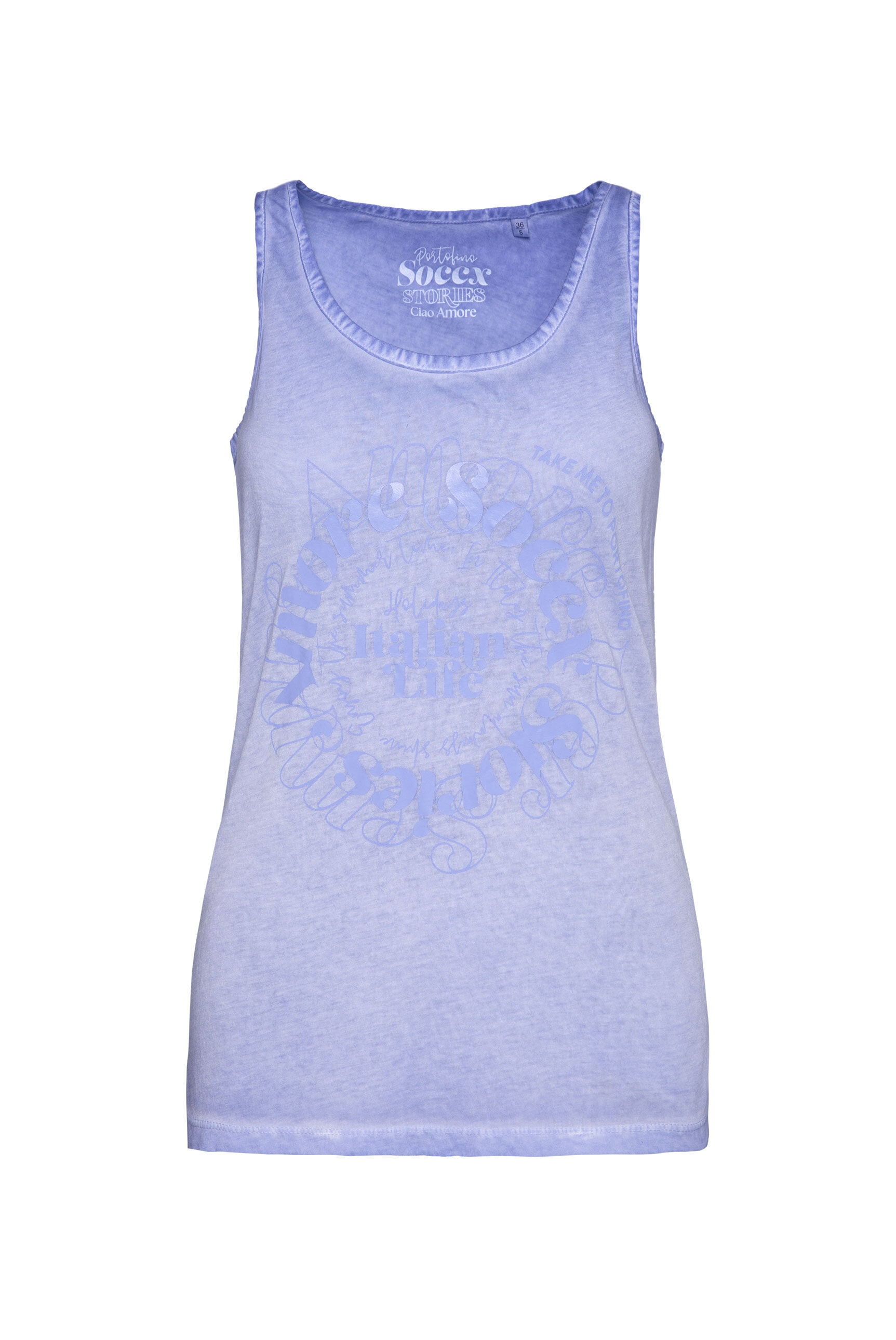 SOCCX Tanktop, aus Baumwolle