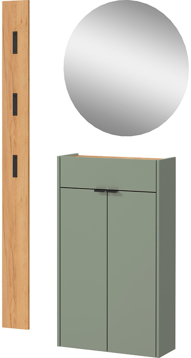 GERMANIA Garderoben-Set "Ameca" Set, 3 Stk. tlg. mit Mehrzweckschrank, Spie günstig online kaufen
