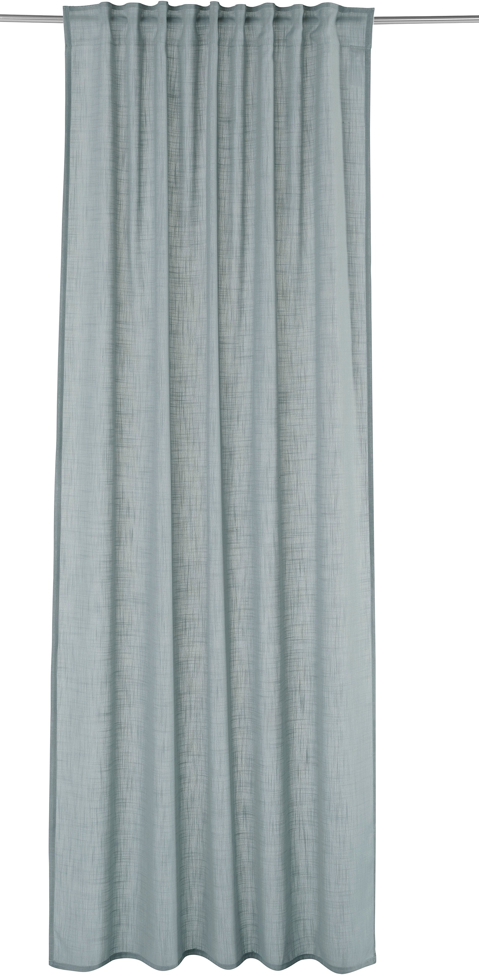 Home affaire Vorhang "Linsdorf" Multifunktionsband 1 Stk. tlg. Leinenstrukt günstig online kaufen
