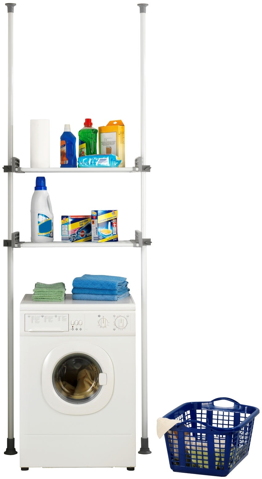 WENKO Teleskopregal "Modell Herkules Twin", (Set), 2 Trägerstangen, 2 verst günstig online kaufen