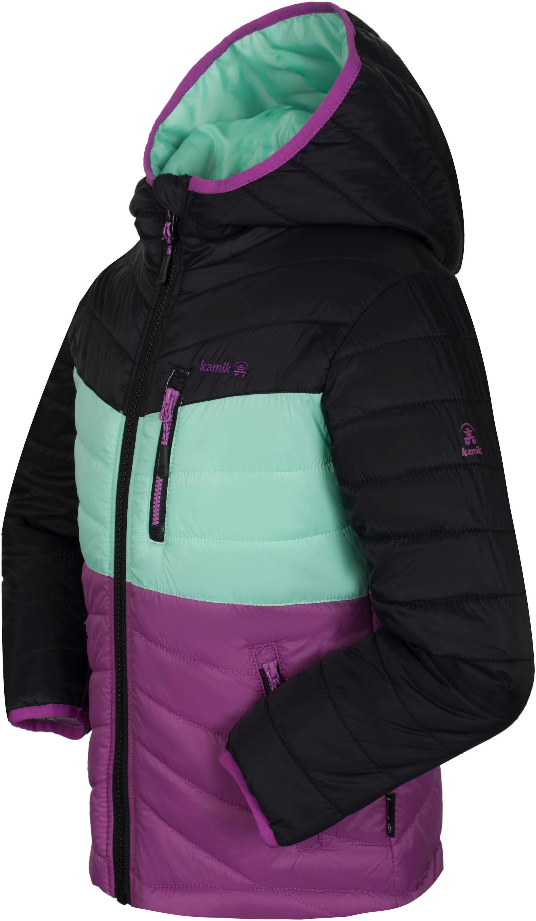 Kamik Steppjacke »HARLEY - für Kinder«, mit Kapuze, für Kinder