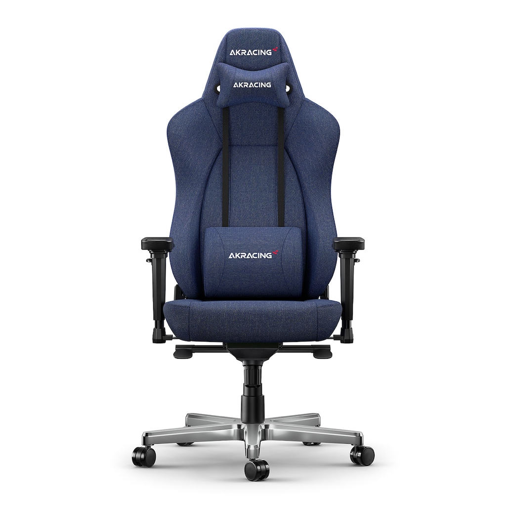 AKRacing Gaming-Stuhl »AK-PREMIUM-OKE«, Okayama Denim, 4D-Armlehnen, Stahlrahmen, Japanischer Kettwebdenim-Bezug