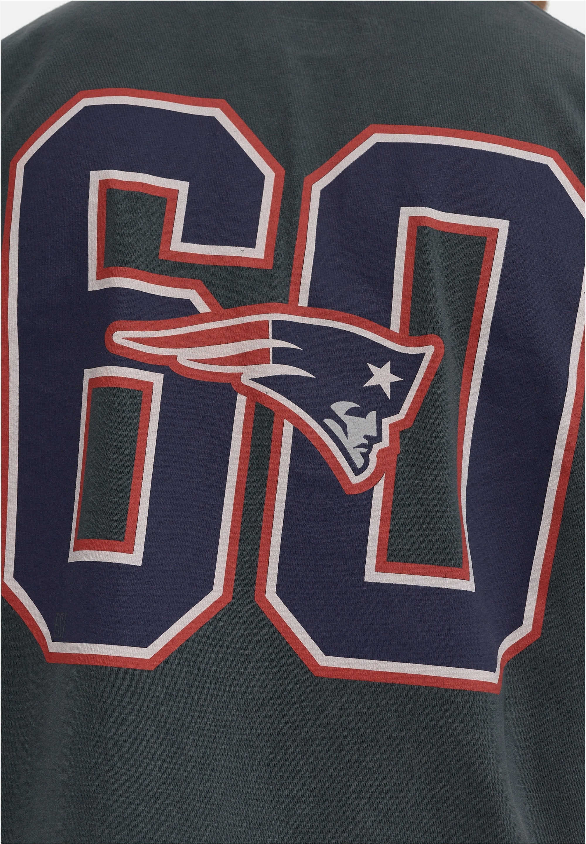 Recovered T-Shirt »NFL Patriots 17 Washed Relaxed«, (1 tlg.), für alle New England Patriots-Fans