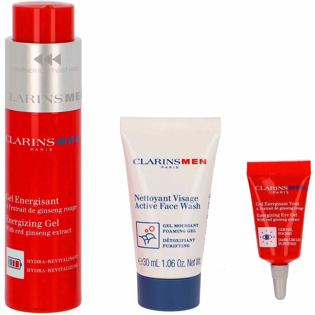 Clarins Gesichtspflege-Set »Men Energizing Set«, (4 tlg.)