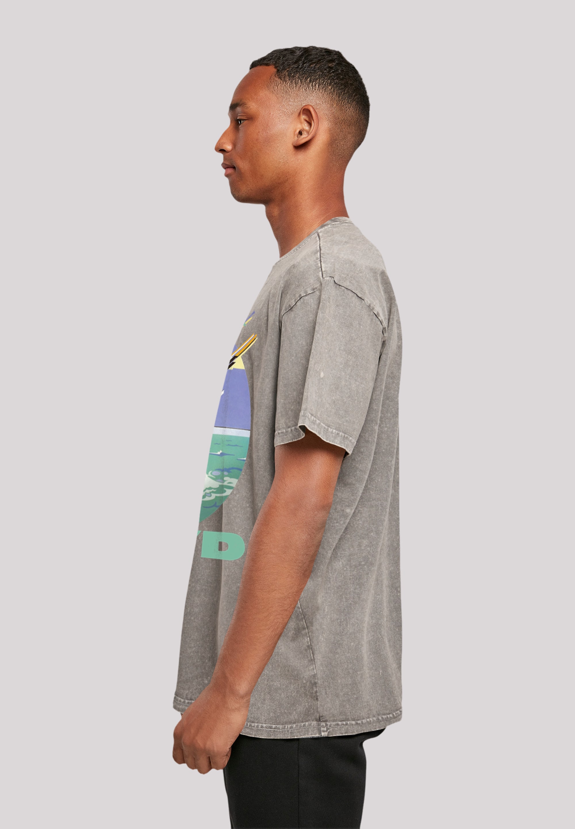 F4NT4STIC T-Shirt »Pink Floyd Oversize T-Shirt«, Print