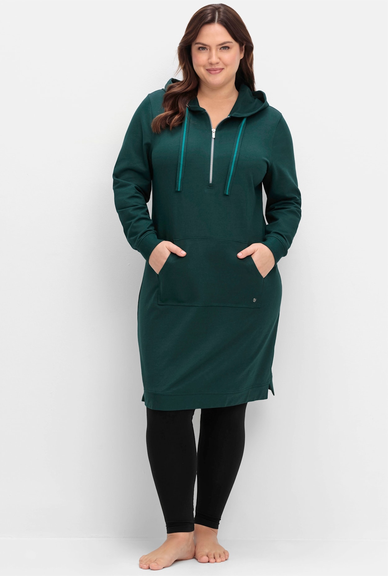 Sheego Sweatkleid "Sweatkleid" günstig online kaufen
