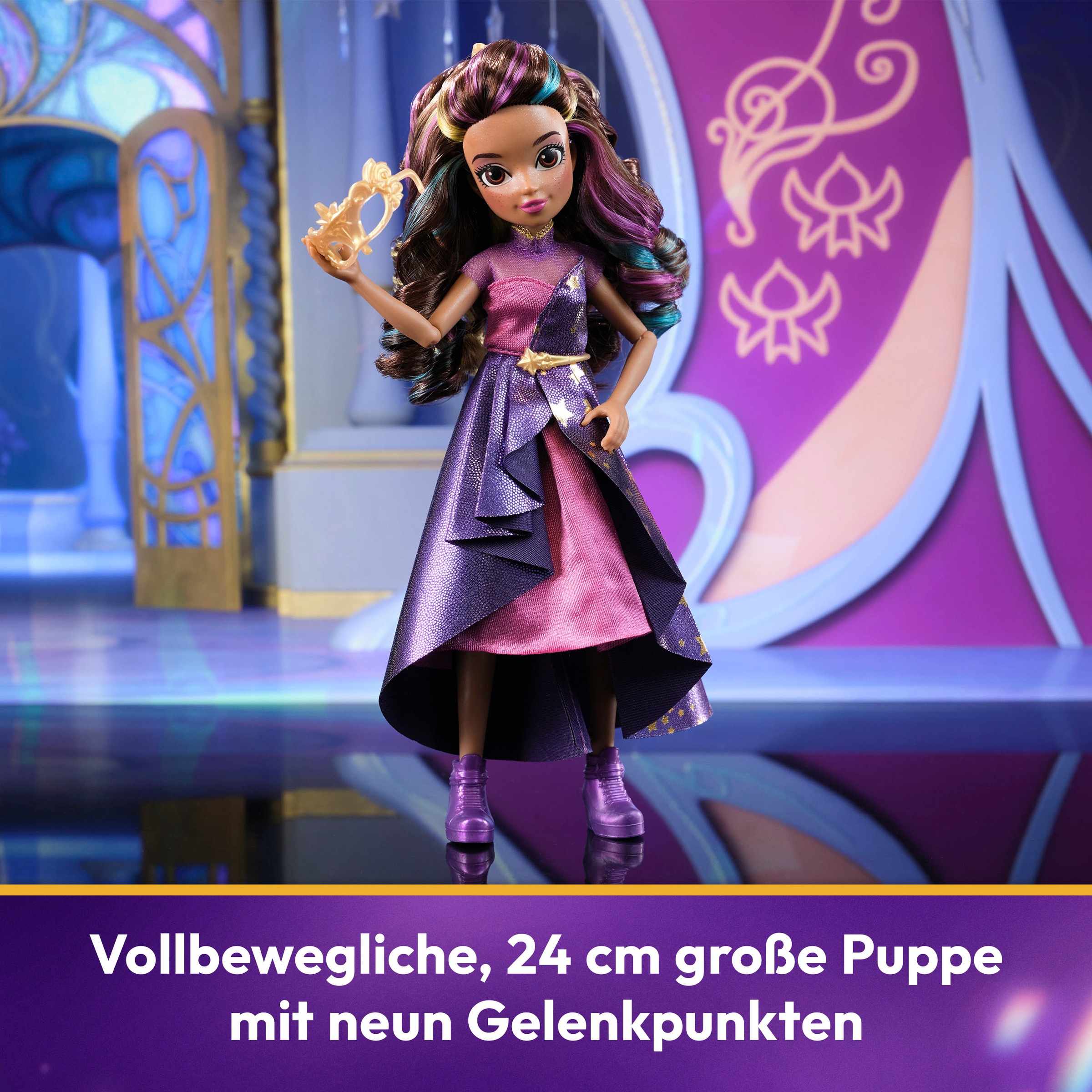 Spin Master Anziehpuppe »Unicorn Academy - Deluxe Fashion Doll - Sophia Masquerade«