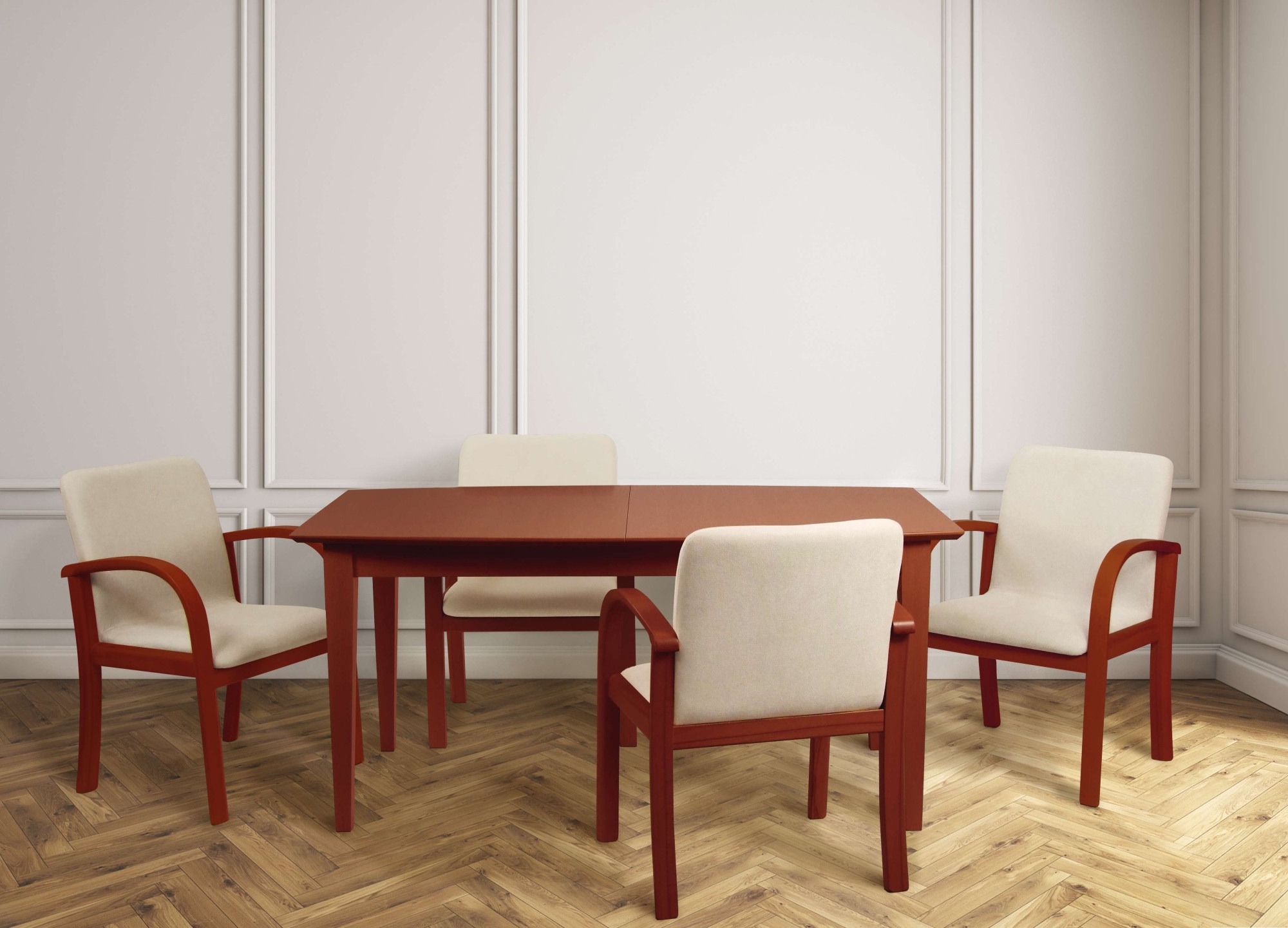 Home affaire Esszimmersessel »LINA707«, (1 St.), Extra-confort, Fleckenabweisendes Gewebe, Massivholz