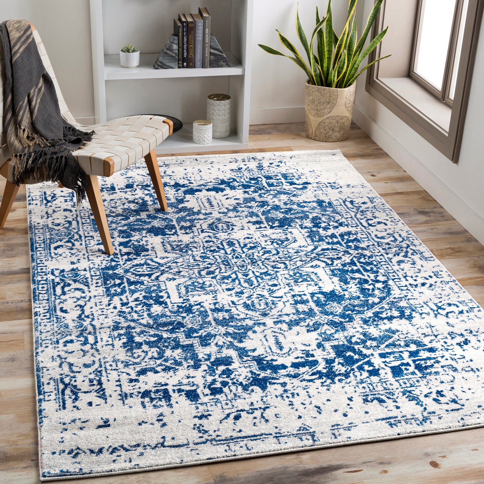 Livabliss Teppich »SYRACUSA«, rechteckig, 12 mm Höhe, Vintage Orientteppich, Kurzflor Boho Wohnzimmerteppich, Läufer