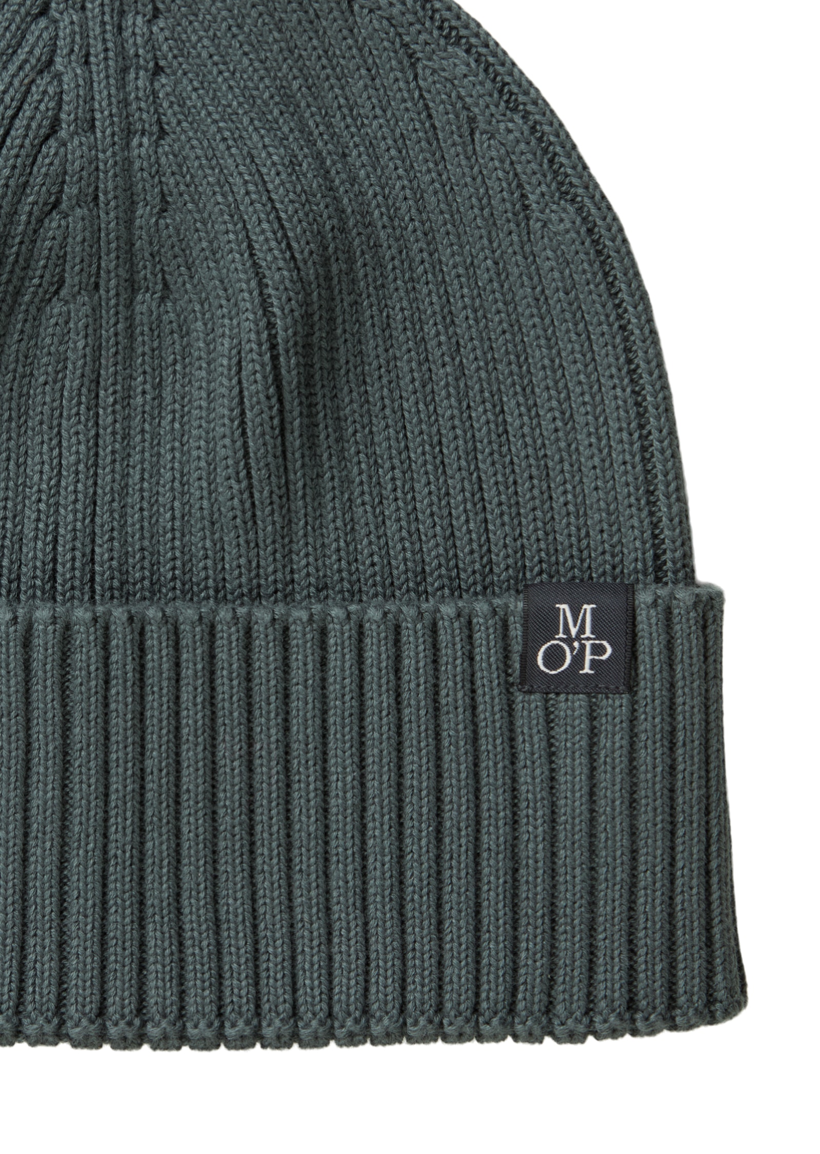 Marc O'Polo Strickmütze aus reiner Bio-Baumwolle