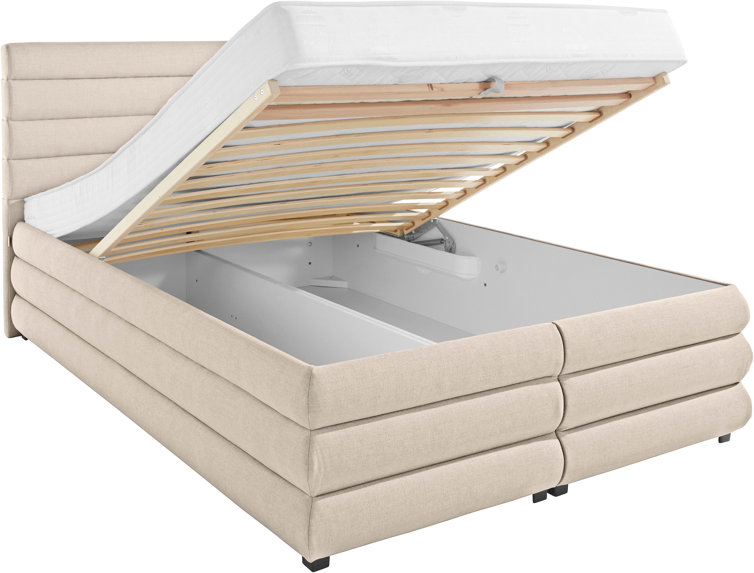 LeGer Home by Lena Gercke Polsterbett »Maylis«, wahlweise mit und ohne Matratze und Lattenrost, auch in 200cm Breite
