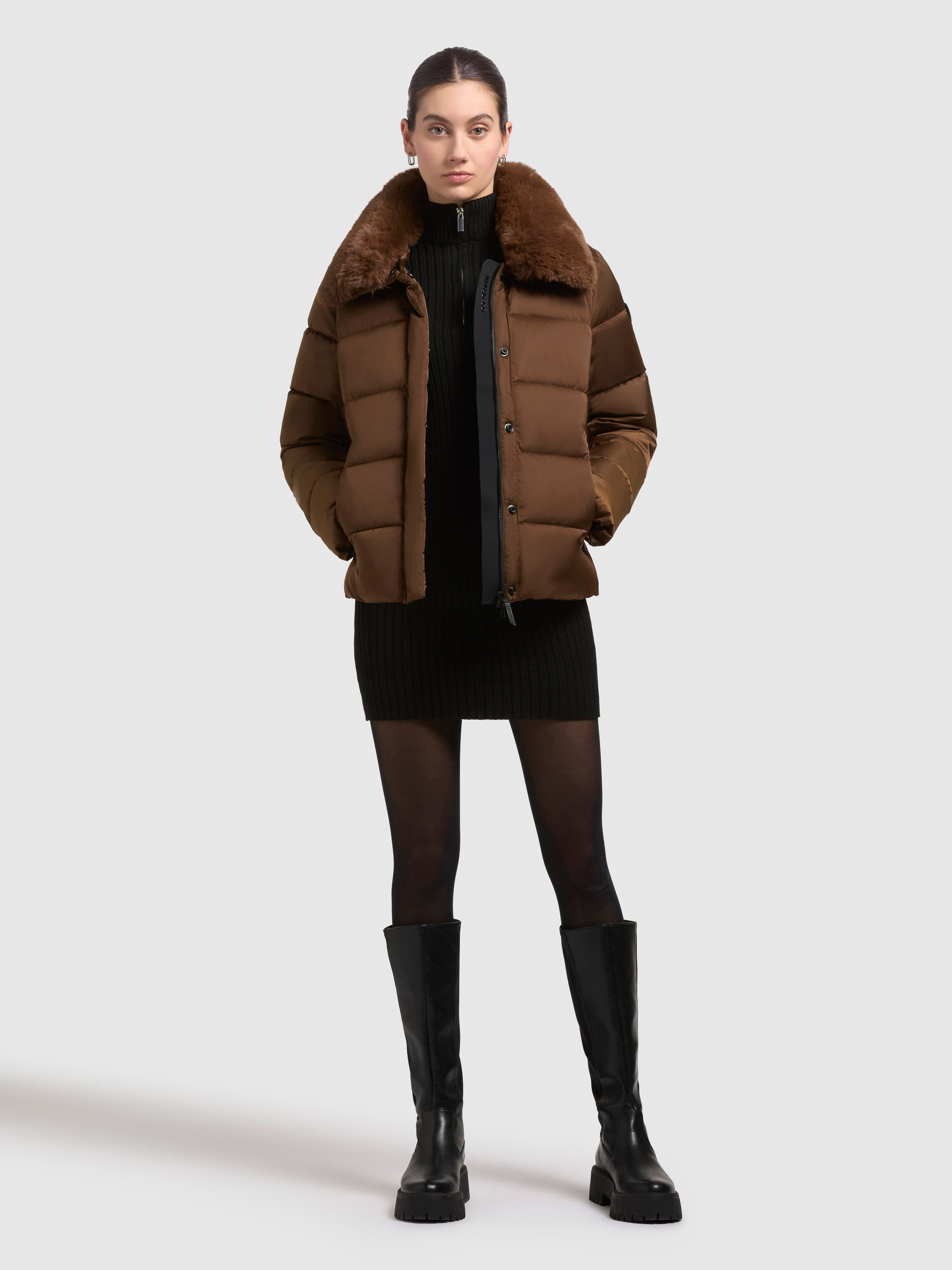 khujo Steppjacke "CLIA" ohne Kapuze günstig online kaufen