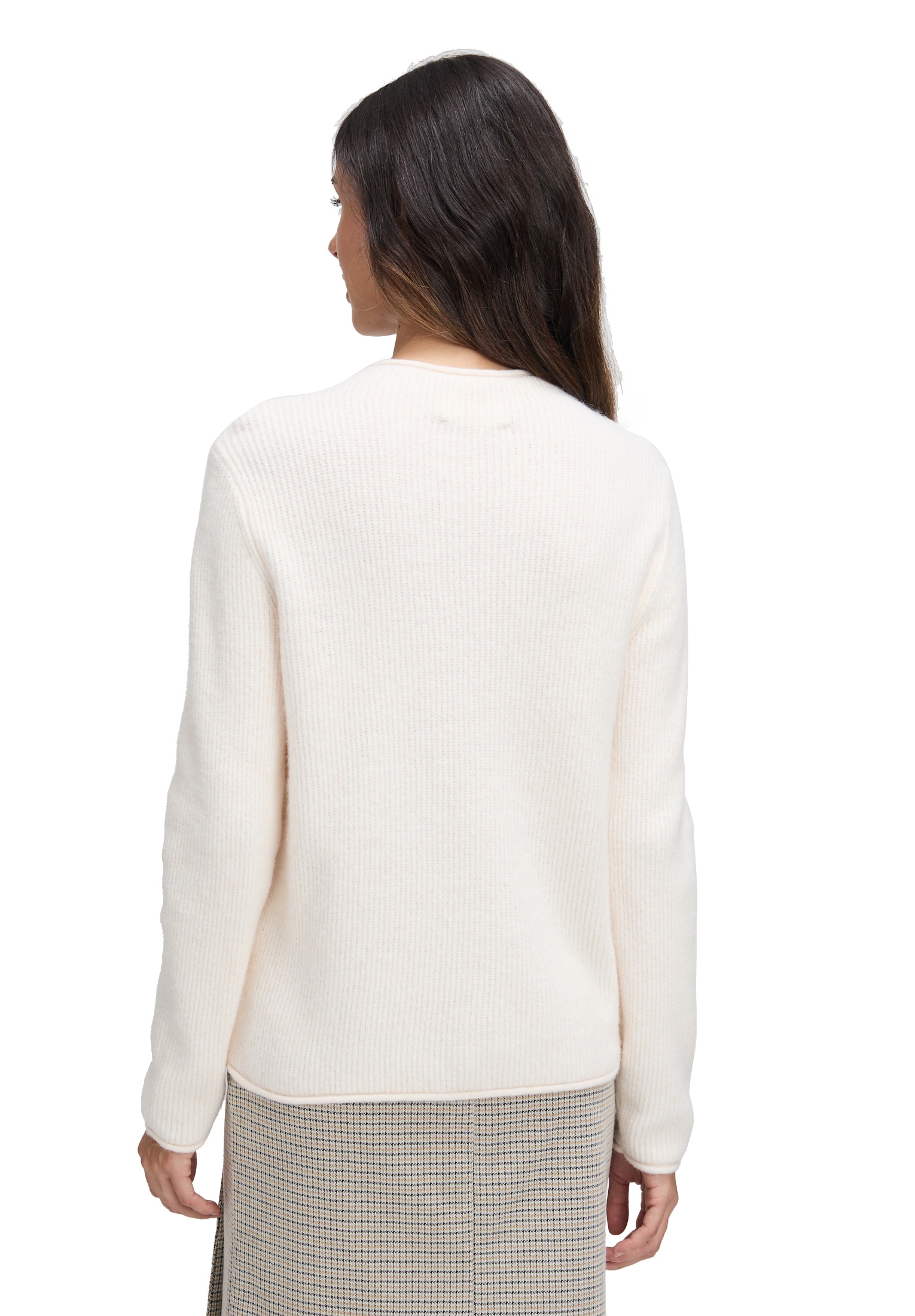 Cartoon Strickpullover »Damen Strickpullover mit Stehkragen« 1 Stk. tlg.