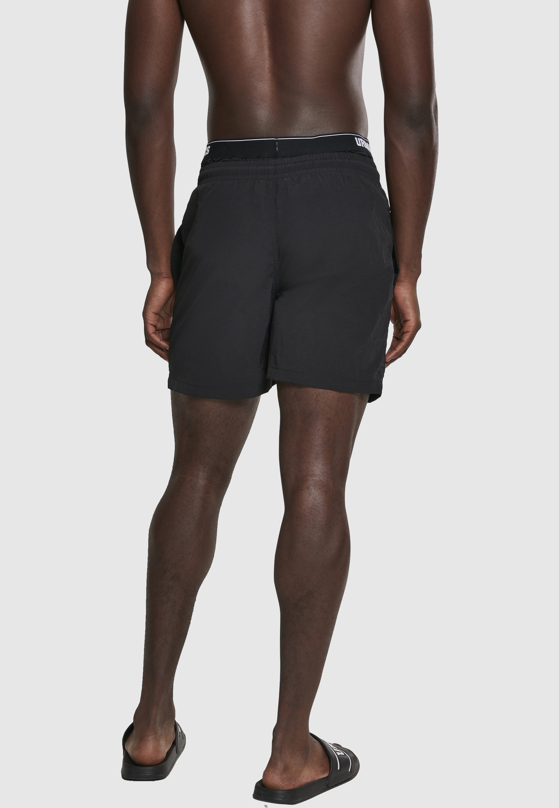 URBAN CLASSICS Badeshorts »Urban Classics Herren Two in One Swim Shorts«