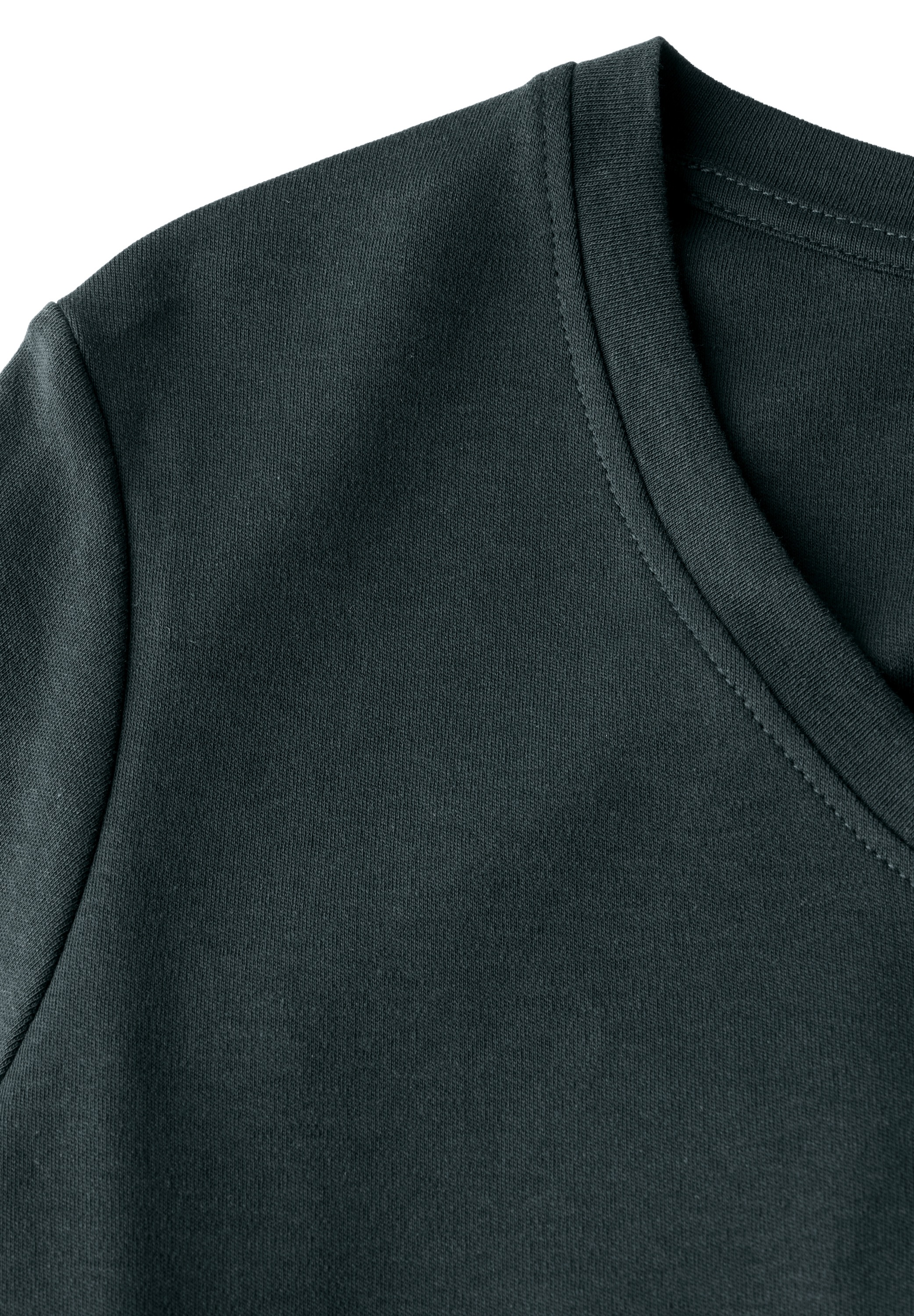 STREET ONE V-Shirt, aus reiner Baumwolle