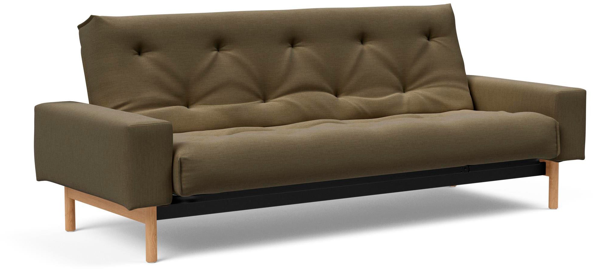 INNOVATION LIVING ™ Schlafsofa »MIMER hochwertige Schlaffunktion, aktuelles Design und extra Komfort,«, Taschenfederkernmatratze, Breite Liegefläche 140 cm