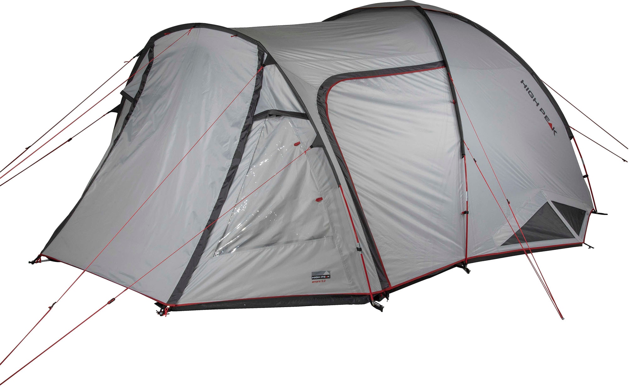 High Peak Kuppelzelt »Zelt Amora 5.0«, 5 Personen, (mit Transporttasche)