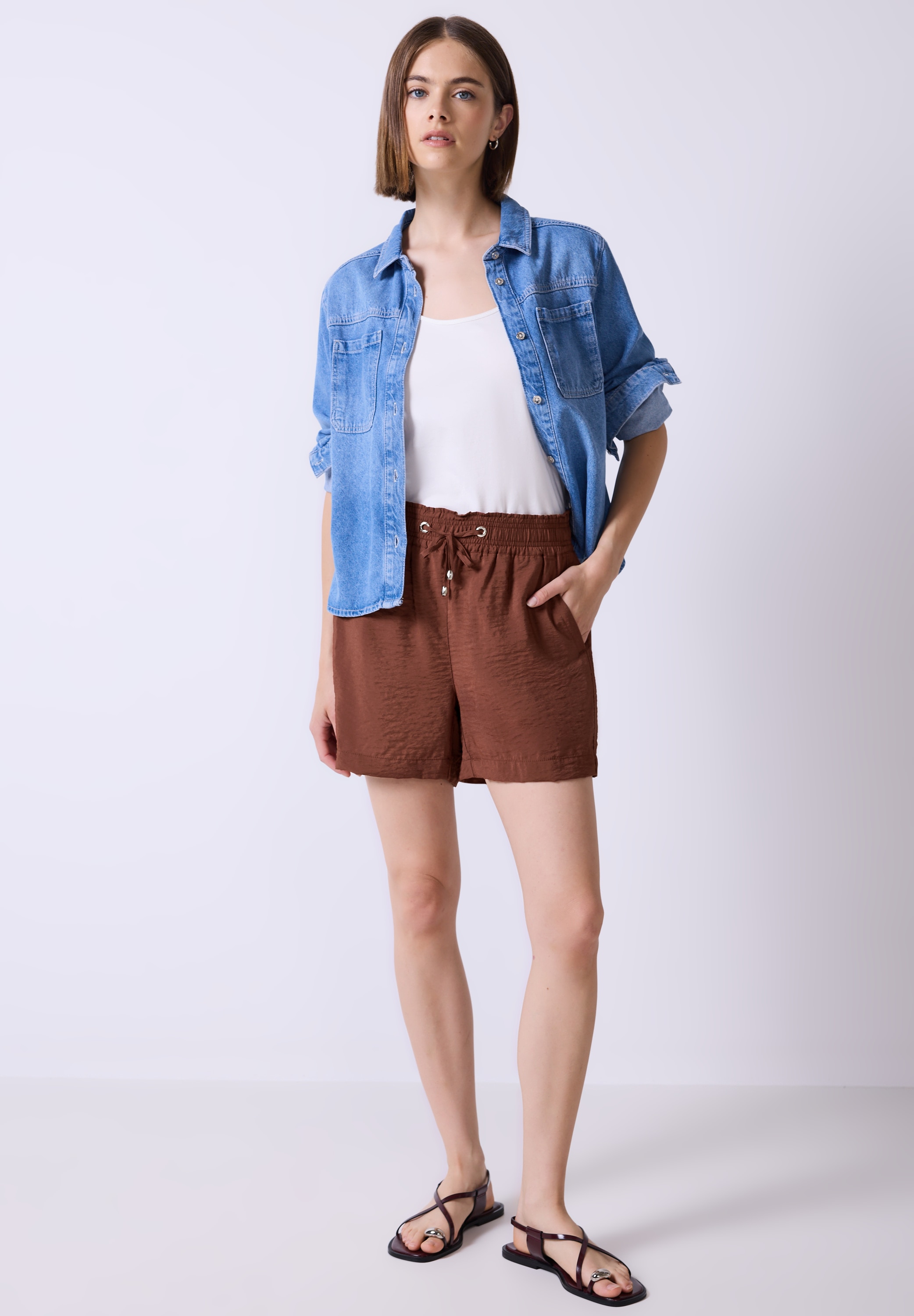 STREET ONE STUDIO Shorts, High Waist