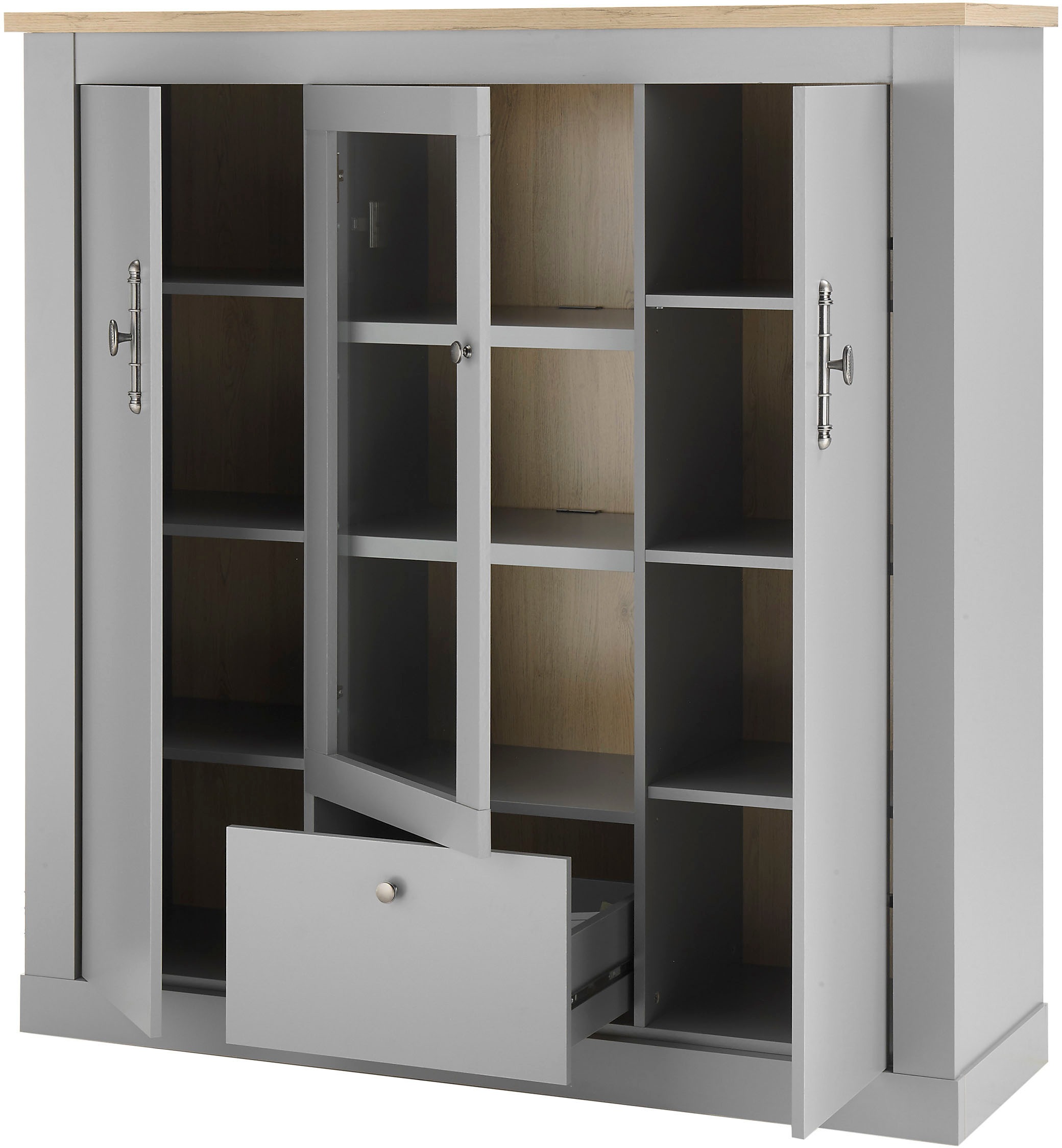 Home affaire Highboard »CHAMBORD«, Breite ca. 138 cm