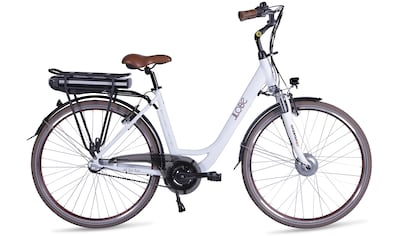 E-Bike »Metropolitan JOY 2.0, 8Ah«, 7 Gang, Shimano, Frontmotor 250 W