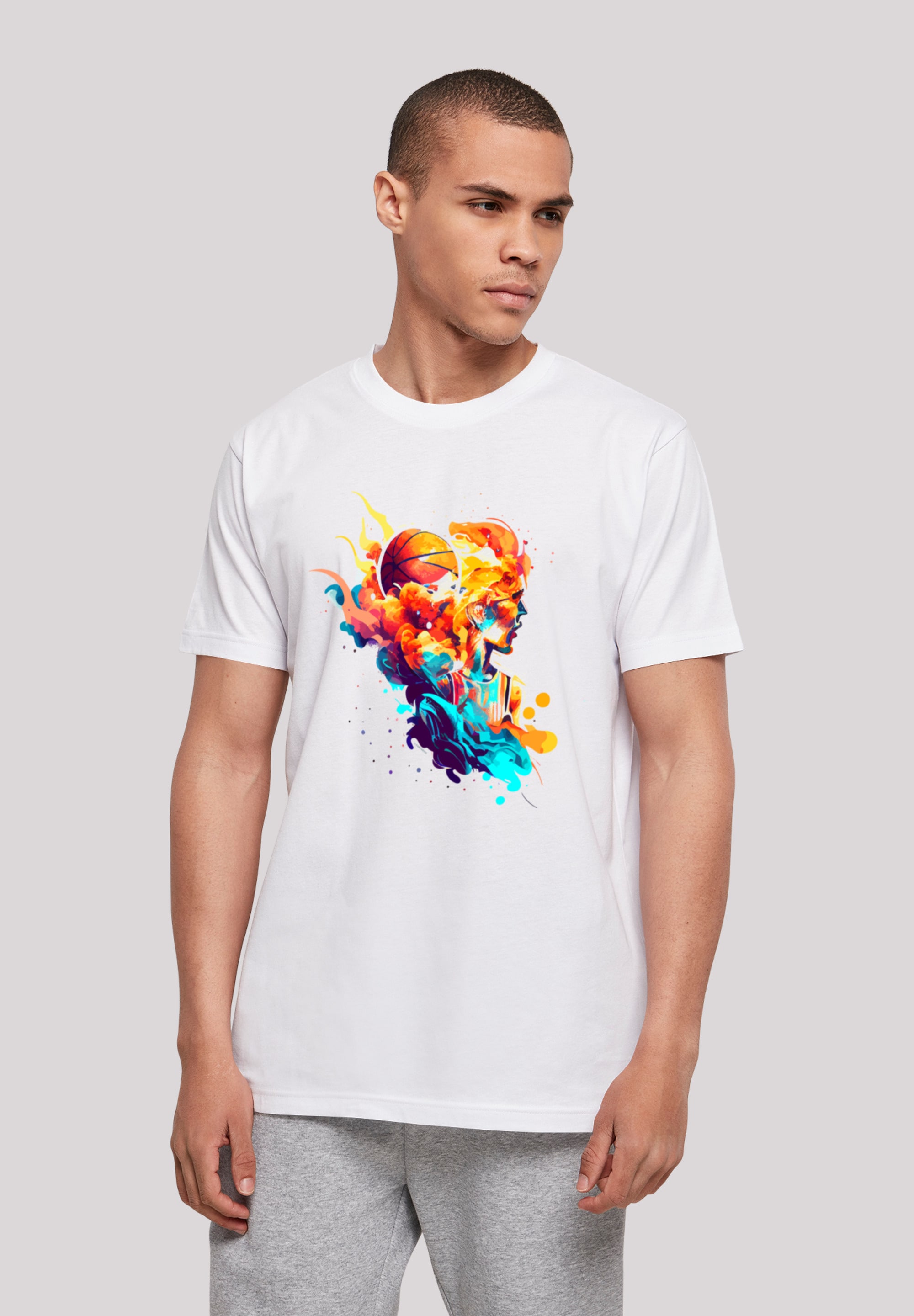 F4NT4STIC T-Shirt "Basketball Sport Player UNISEX", Print günstig online kaufen