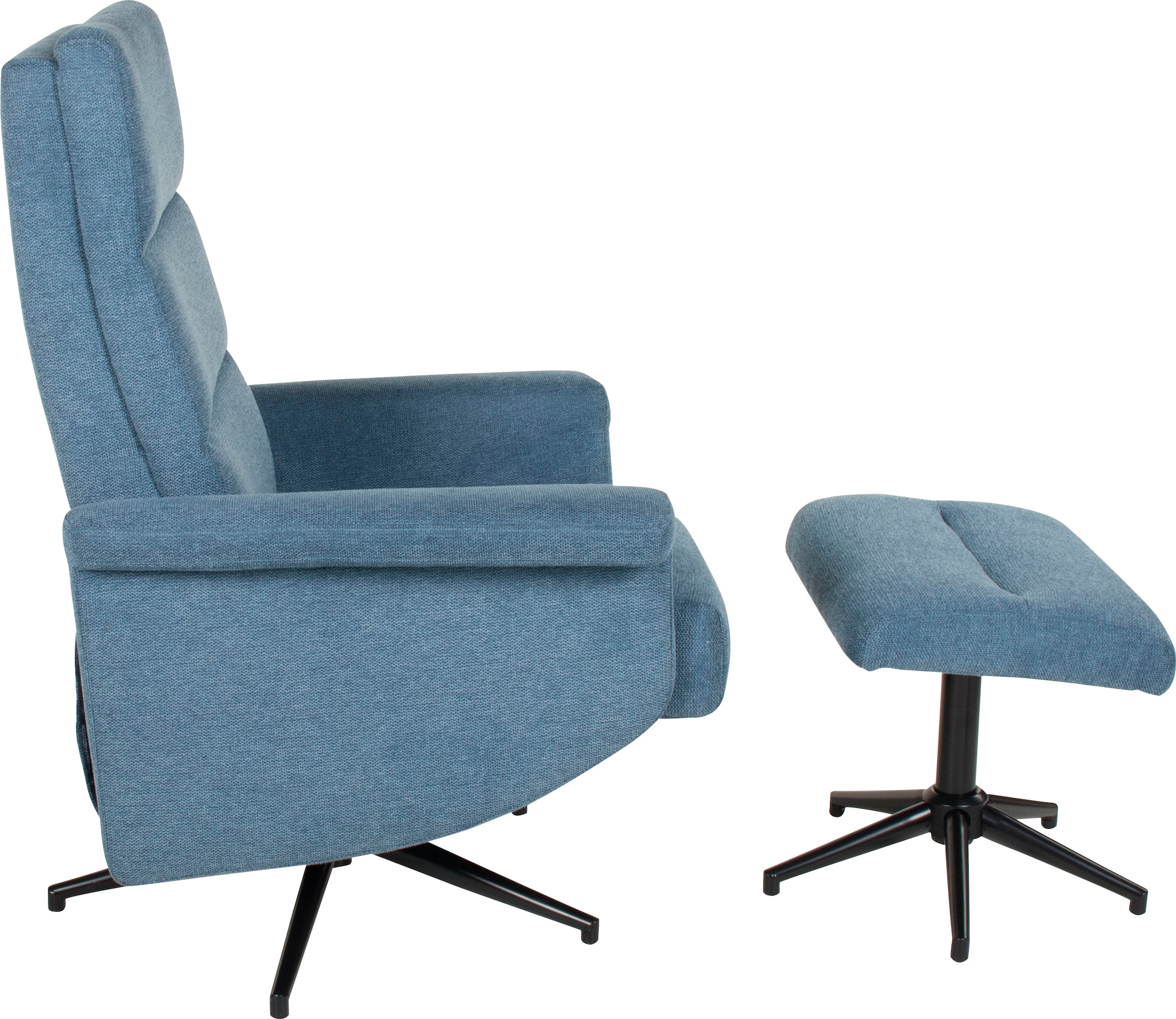 Duo Collection TV-Sessel »Hylo mit leichtgängiger Relaxfunktion durch Körperdruck einstellbar«, und Taschenfederkern mit Stahlwellenunterfederung