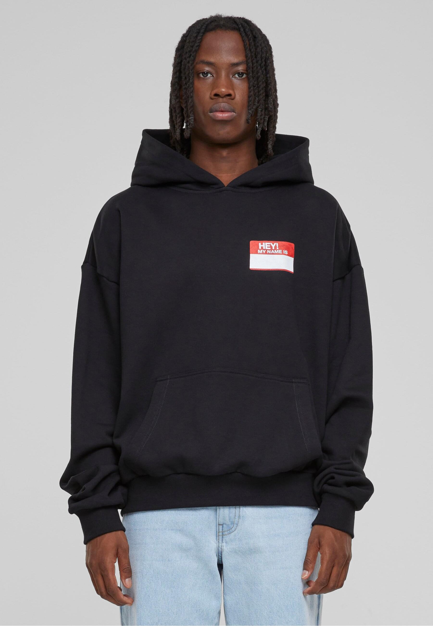 Thumbnail - Upscale by Mister Tee Kapuzensweatshirt "Upscale by Mister Tee Herren Hey My Name Is Oversize Hoodie", (1 tlg.)