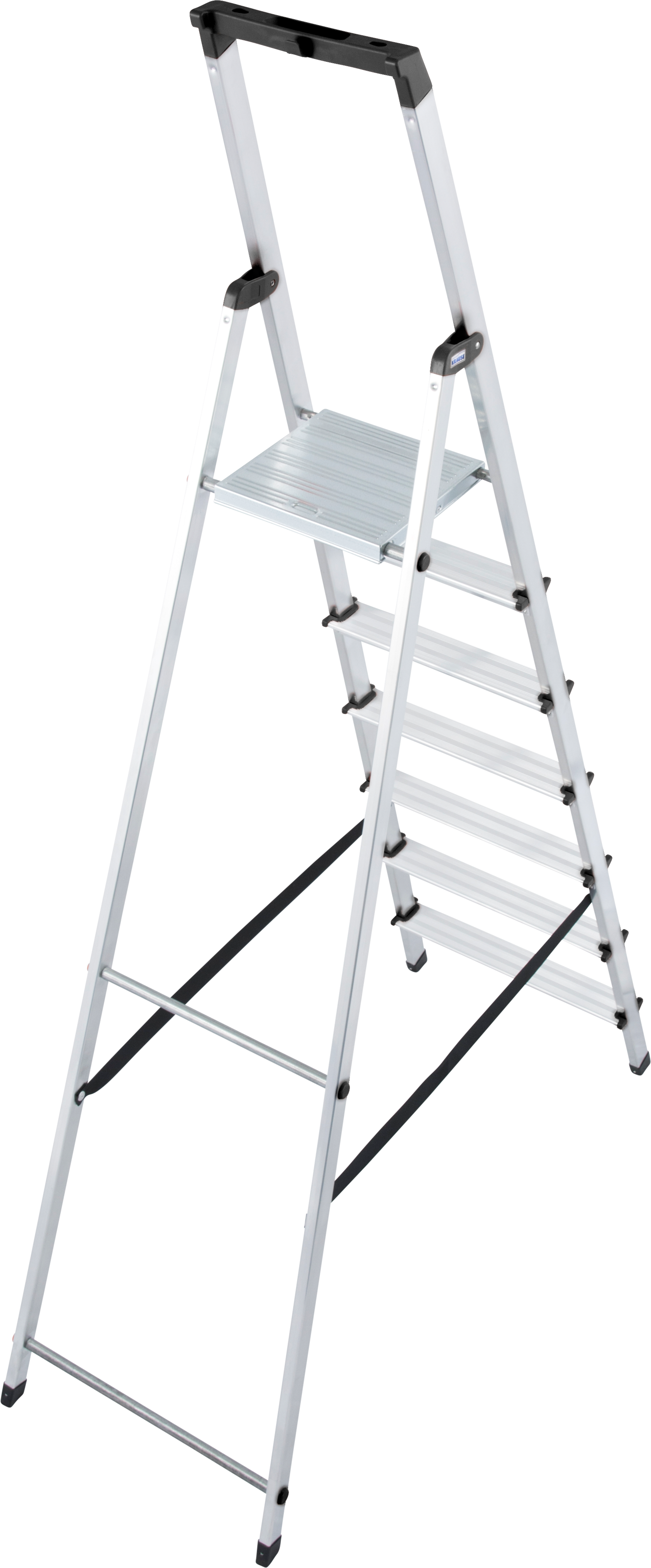 KRAUSE Stehleiter "Solidy" Aluminium, 1x7 Stufen, Arbeitshöhe ca. 348 cm günstig online kaufen