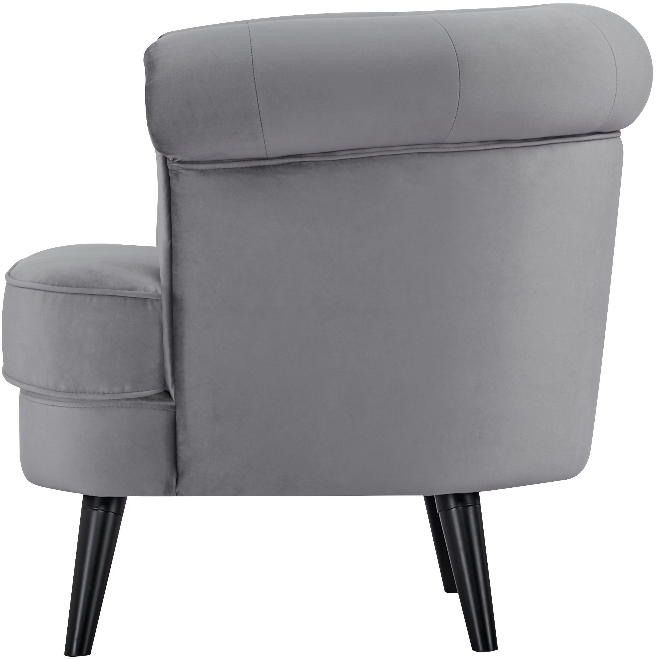 Home affaire Sessel »LIENZ traumhafter Loungesessel in Chesterfield-Optik,«, Sessel für Wohnzimmer in softem Samtvelours