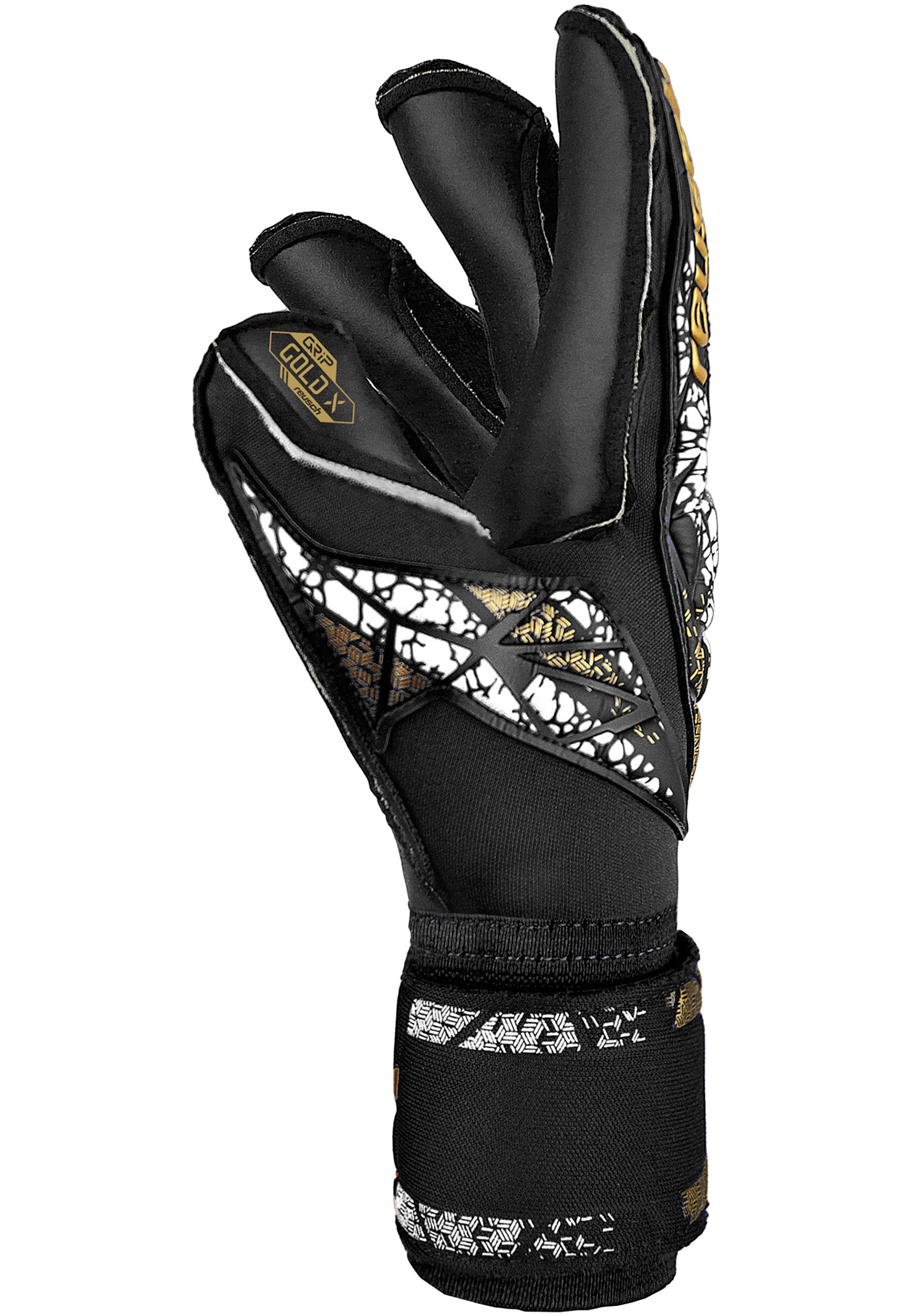 Thumbnail - Reusch Torwarthandschuhe "Attrakt Gold X Evolution Cut" Finger Support mit Evolution Cut
