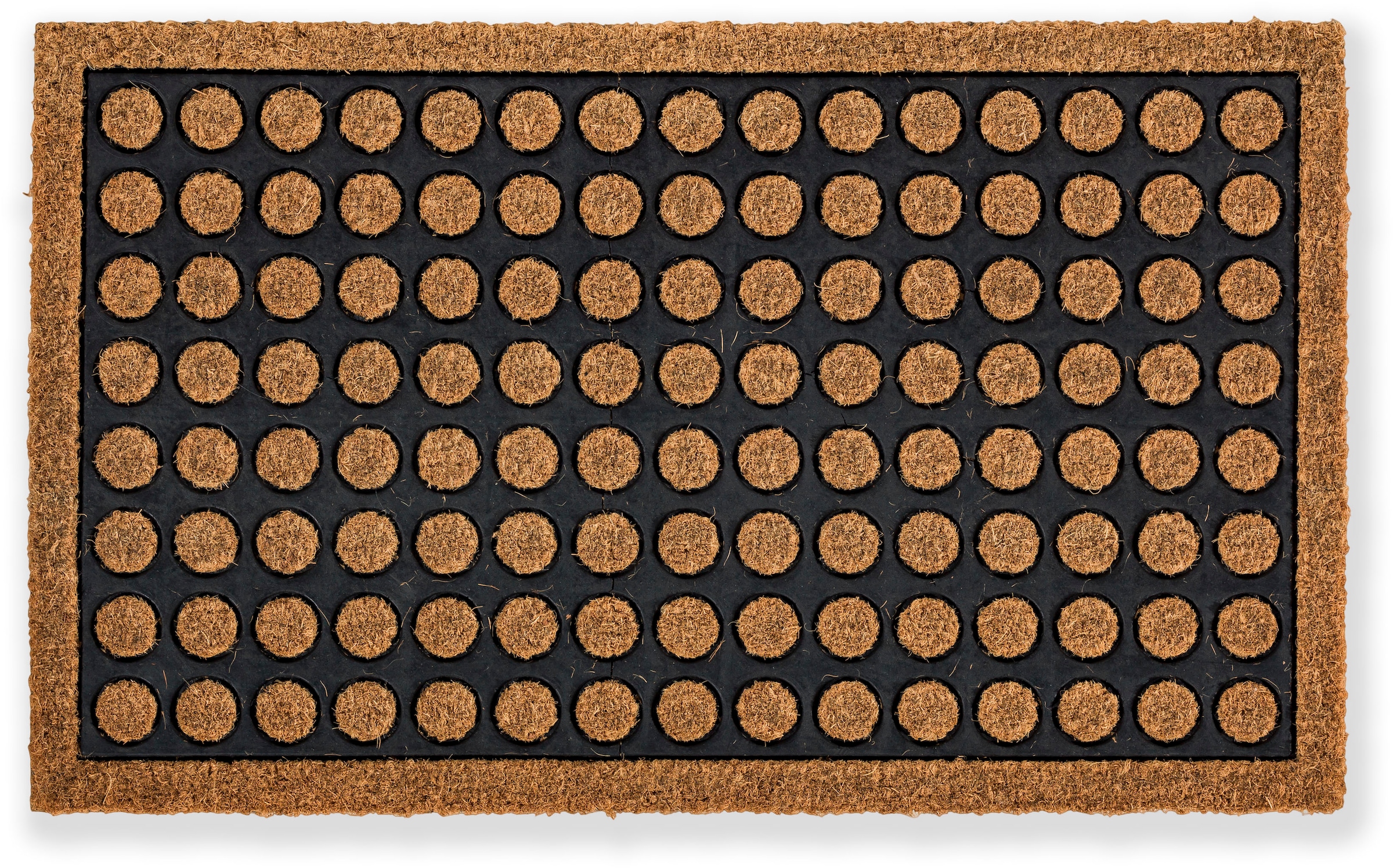 ASTRA "Coco Home 1" rechteckig 16 Höhe Kokos, Türmatte, Hoch Tief Struktur, günstig online kaufen